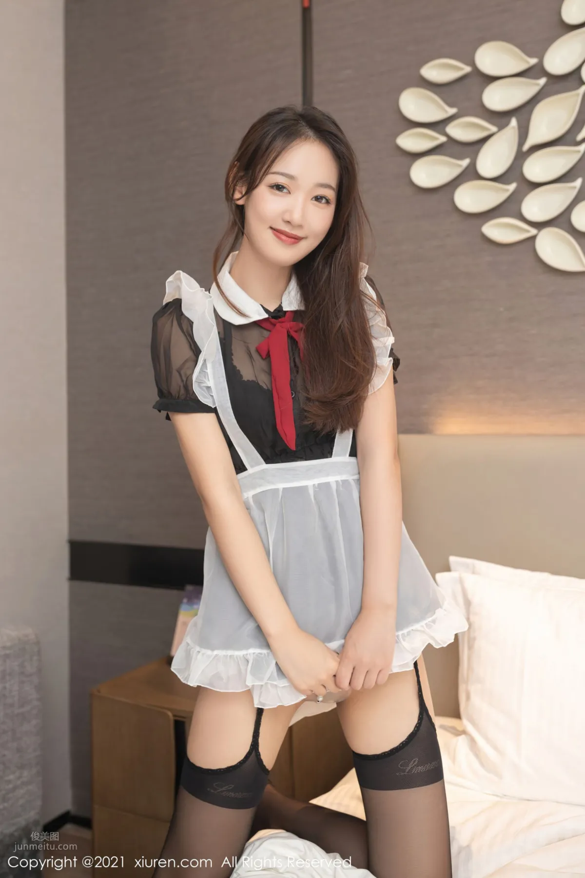 Tang Anqi's Maid Outfit Series, Making Countless Men Fall for Her photo 20