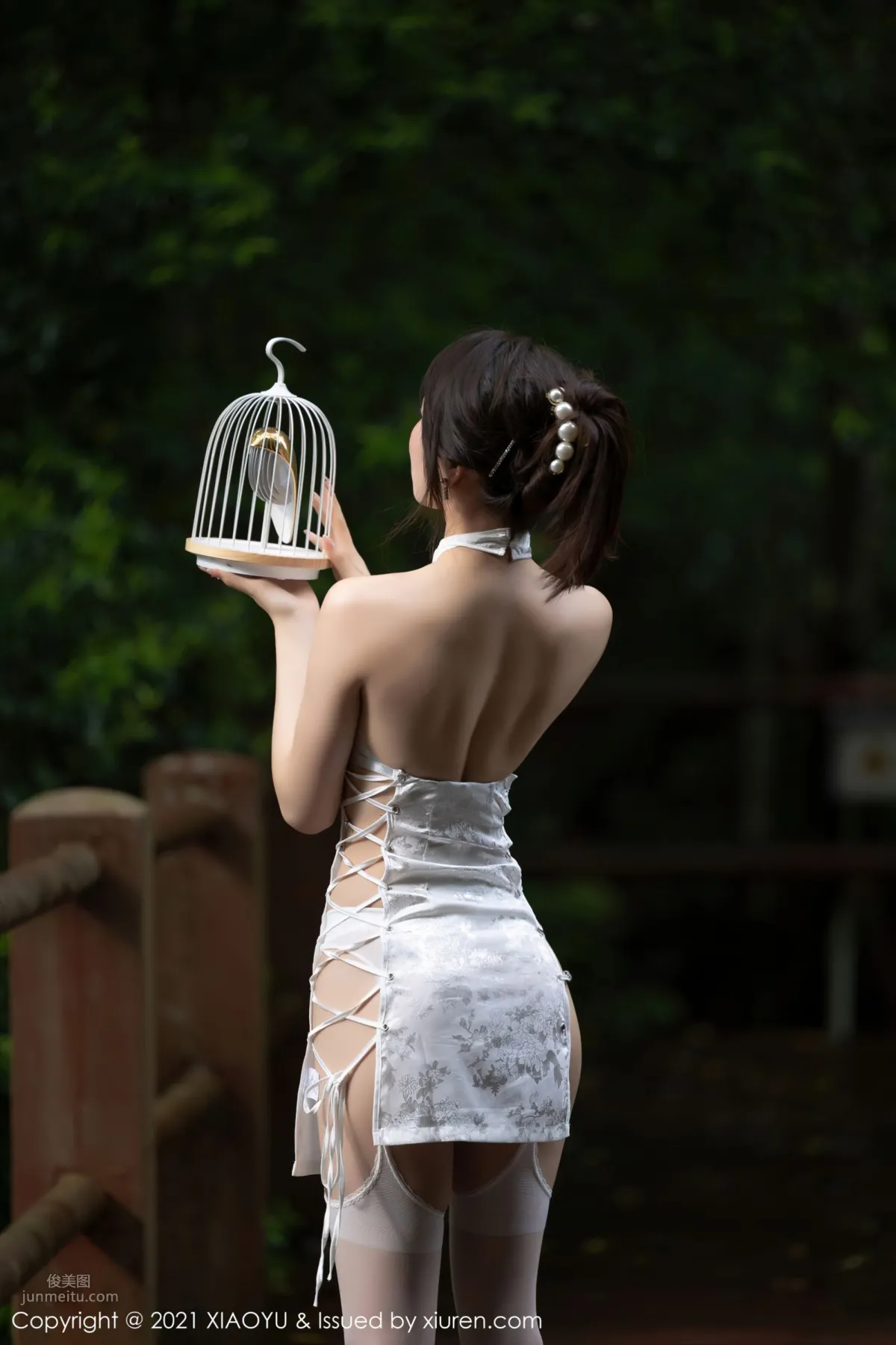 Zhizhi Booty, Mountains and Forest, Classical Elegant Romantic Qipao photo 36