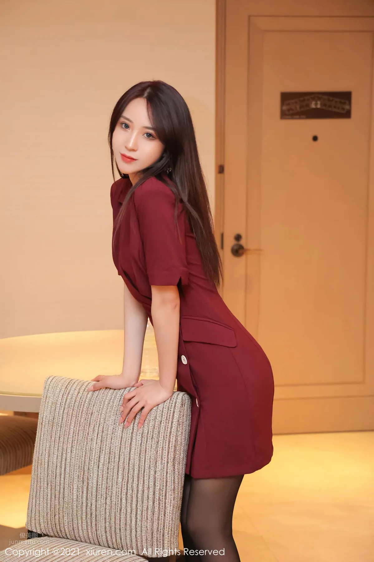 Flight Attendant Beauty Zhou Muxi Returns to Hotel After Getting Off the Plane photo 20