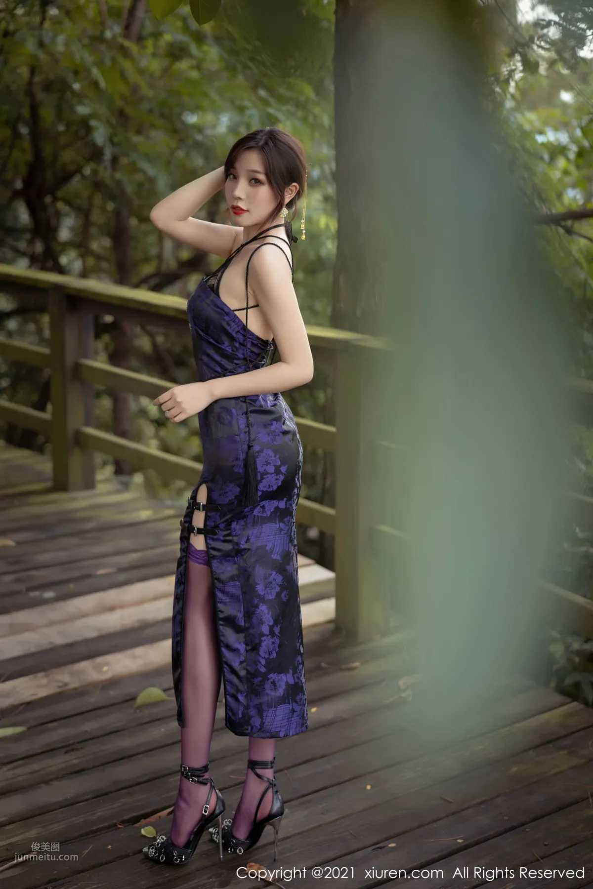 Qipao Beauty Zhizhi Booty, Romantic Enchantment Unique Charm photo 17