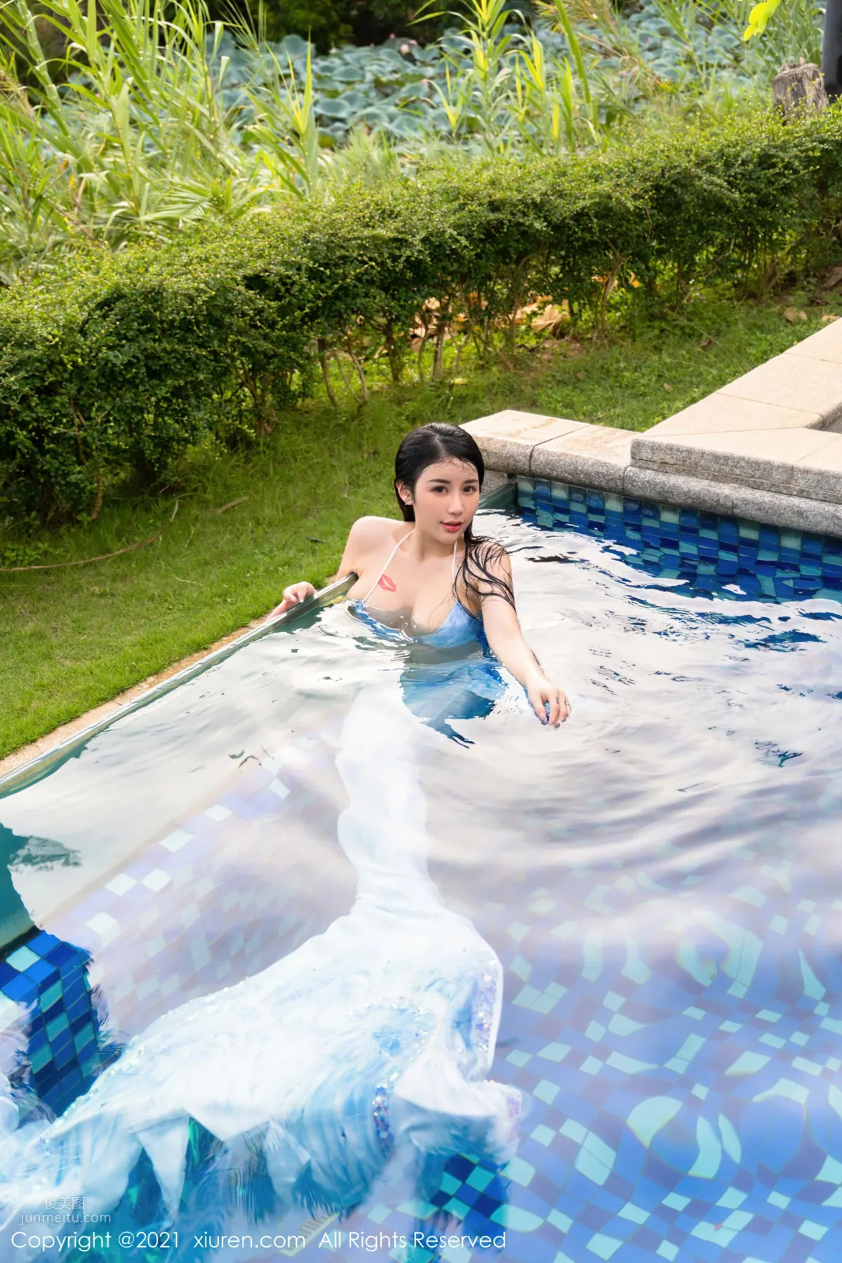 Meiqi Mia Pool Series Gorgeous Mermaid Outfit photo 1