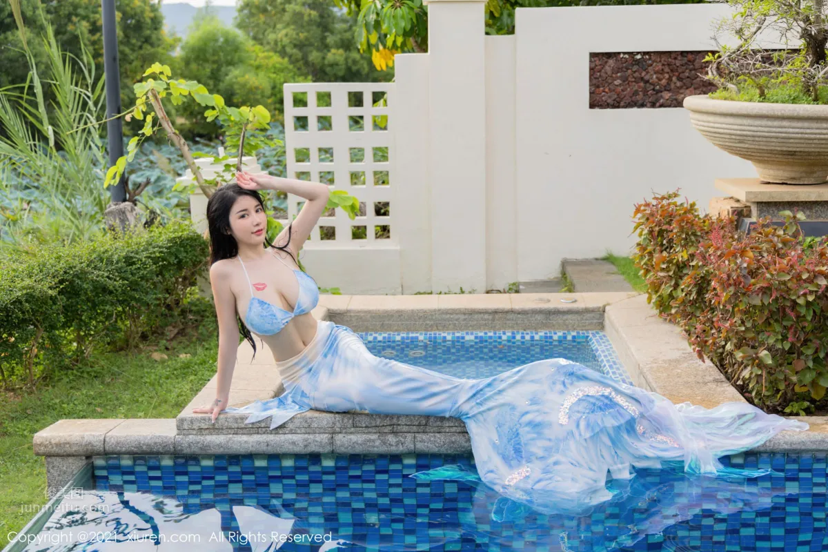 Meiqi Mia Pool Series Gorgeous Mermaid Outfit photo 6