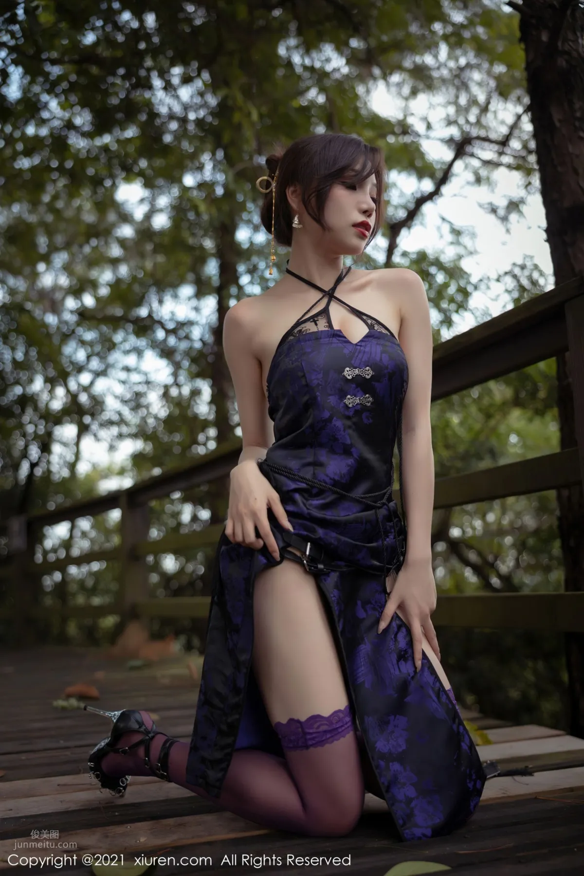 Qipao Beauty Zhizhi Booty, Romantic Enchantment Unique Charm photo 25