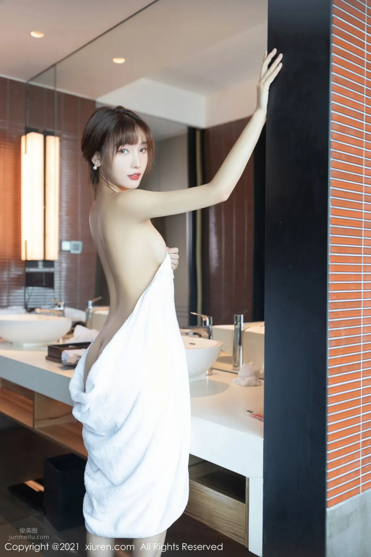 Goddess of Otaku Men Lu Xuanxuan, Bathroom Theme Wet Body Series photo 47