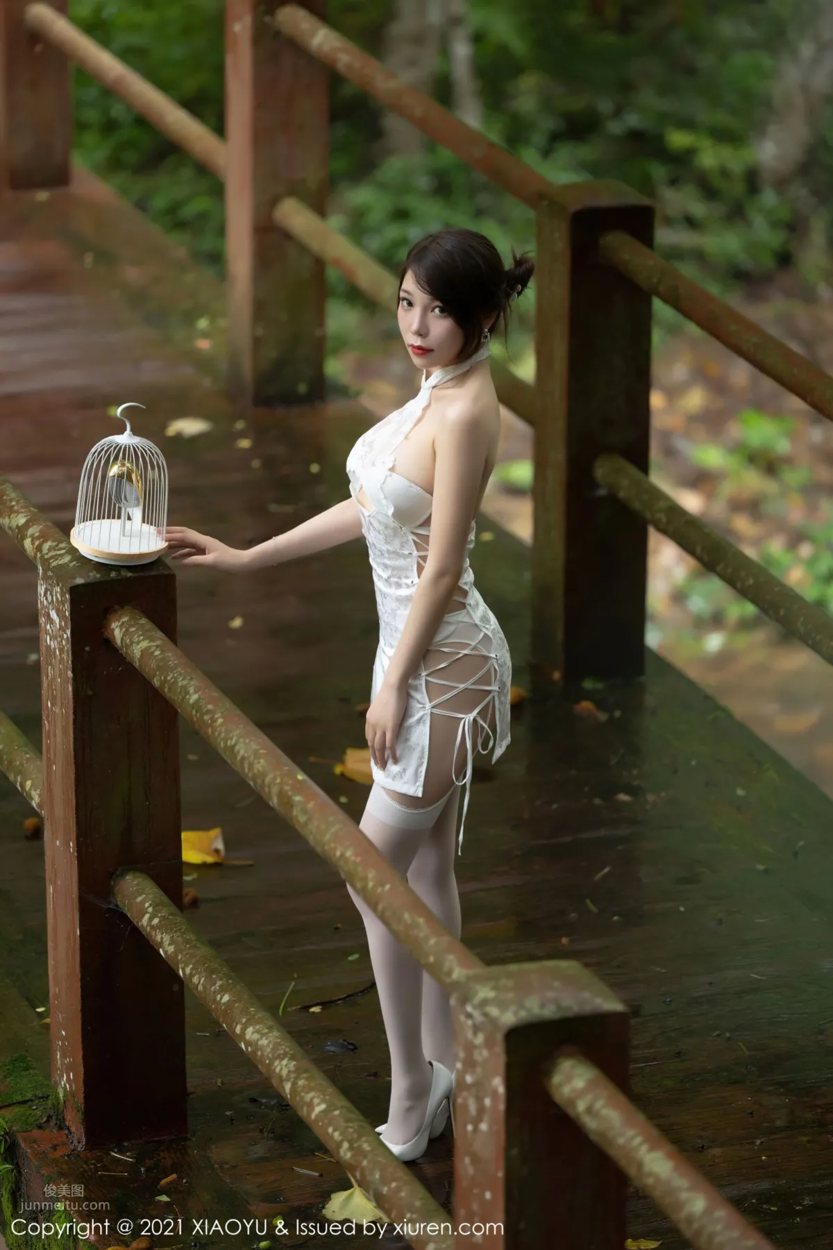 Zhizhi Booty, Mountains and Forest, Classical Elegant Romantic Qipao photo 26