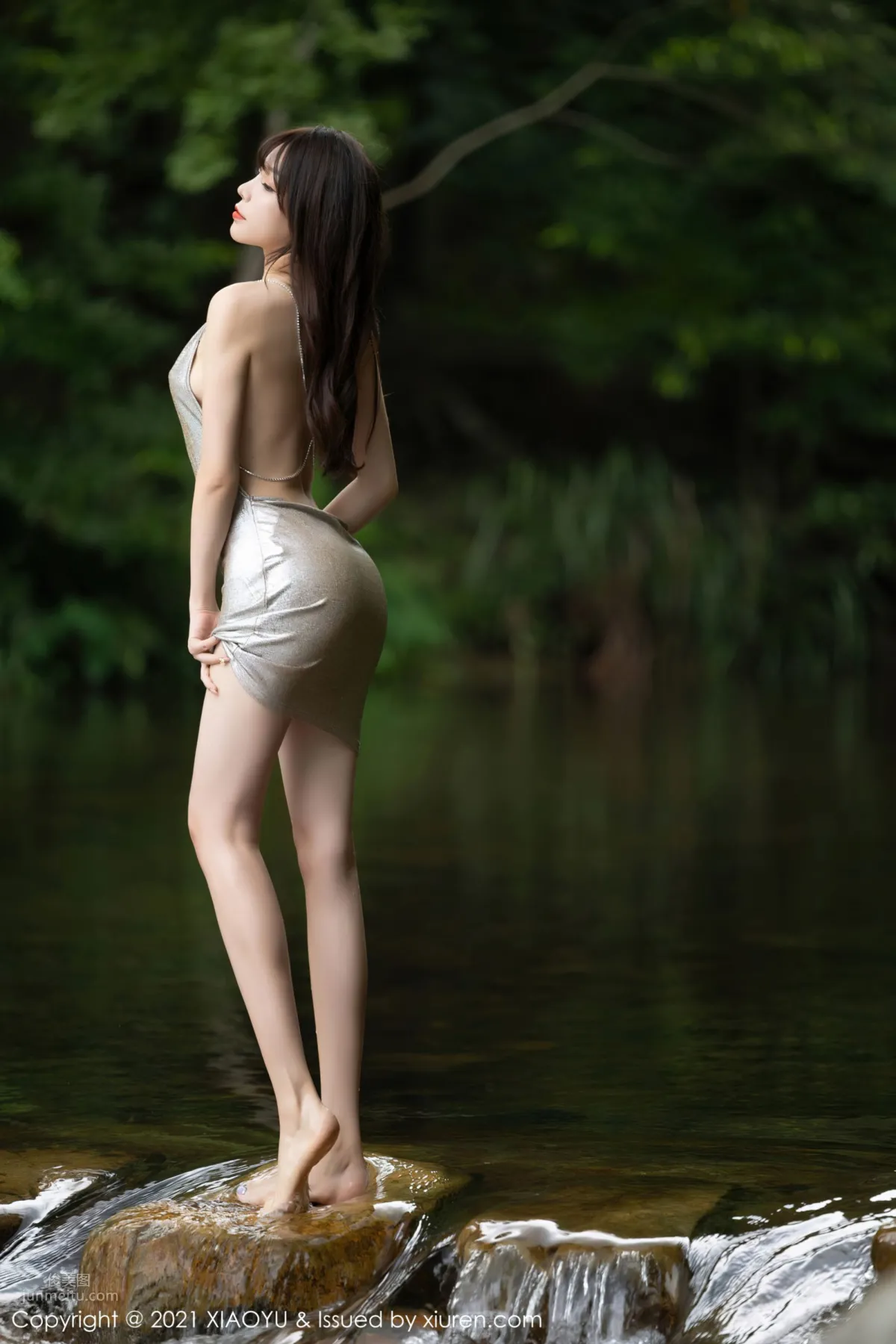 Zhizhi Booty, Mountains and Forest, Classical Elegant Romantic Qipao photo 11