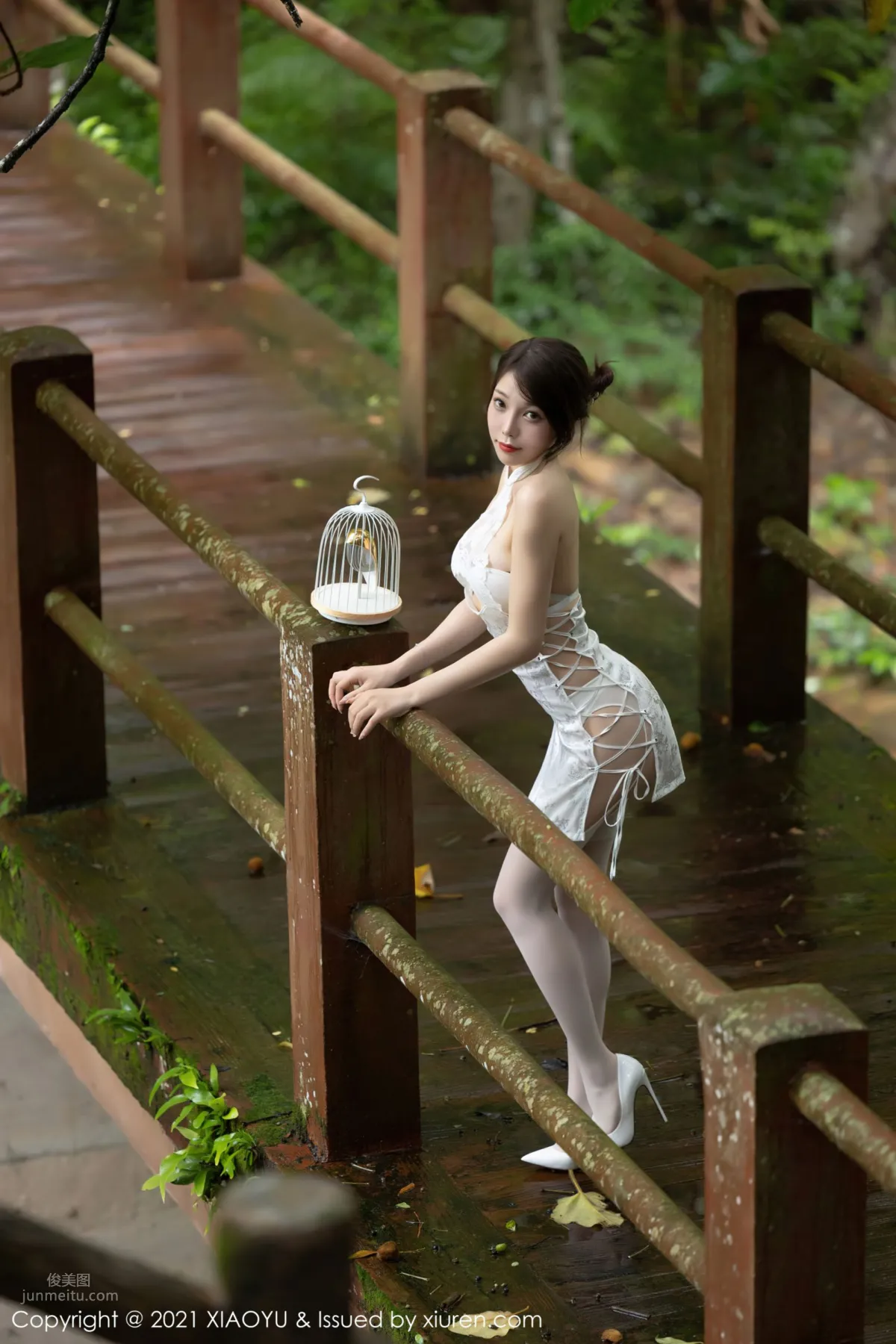 Zhizhi Booty, Mountains and Forest, Classical Elegant Romantic Qipao photo 27