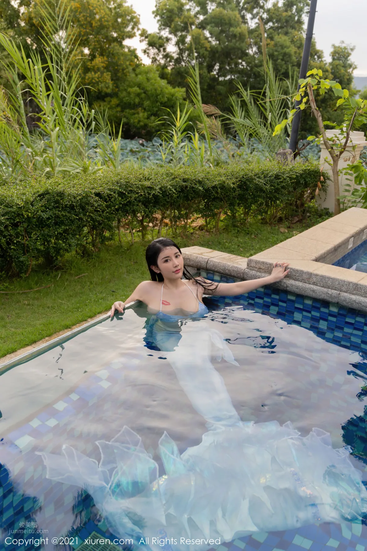 Meiqi Mia Pool Series Gorgeous Mermaid Outfit photo 2