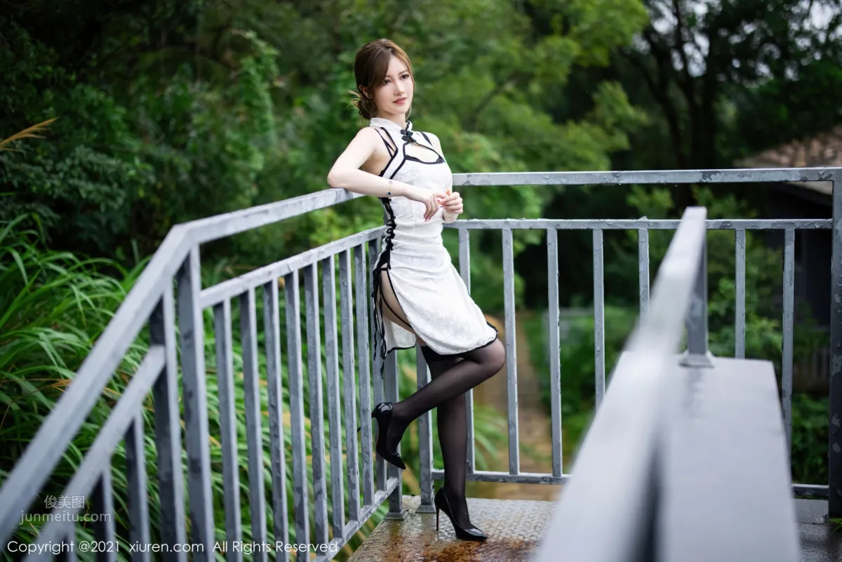 New Model Mei Taojiang, Elegant and Romantic Qipao photo 5