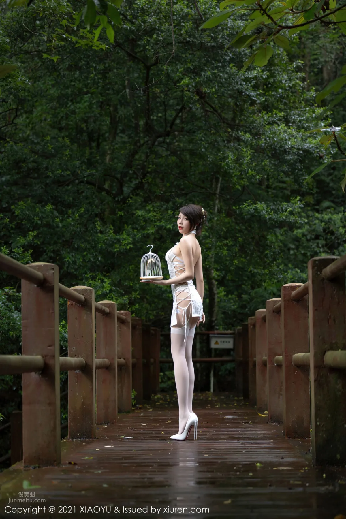 Zhizhi Booty, Mountains and Forest, Classical Elegant Romantic Qipao photo 34
