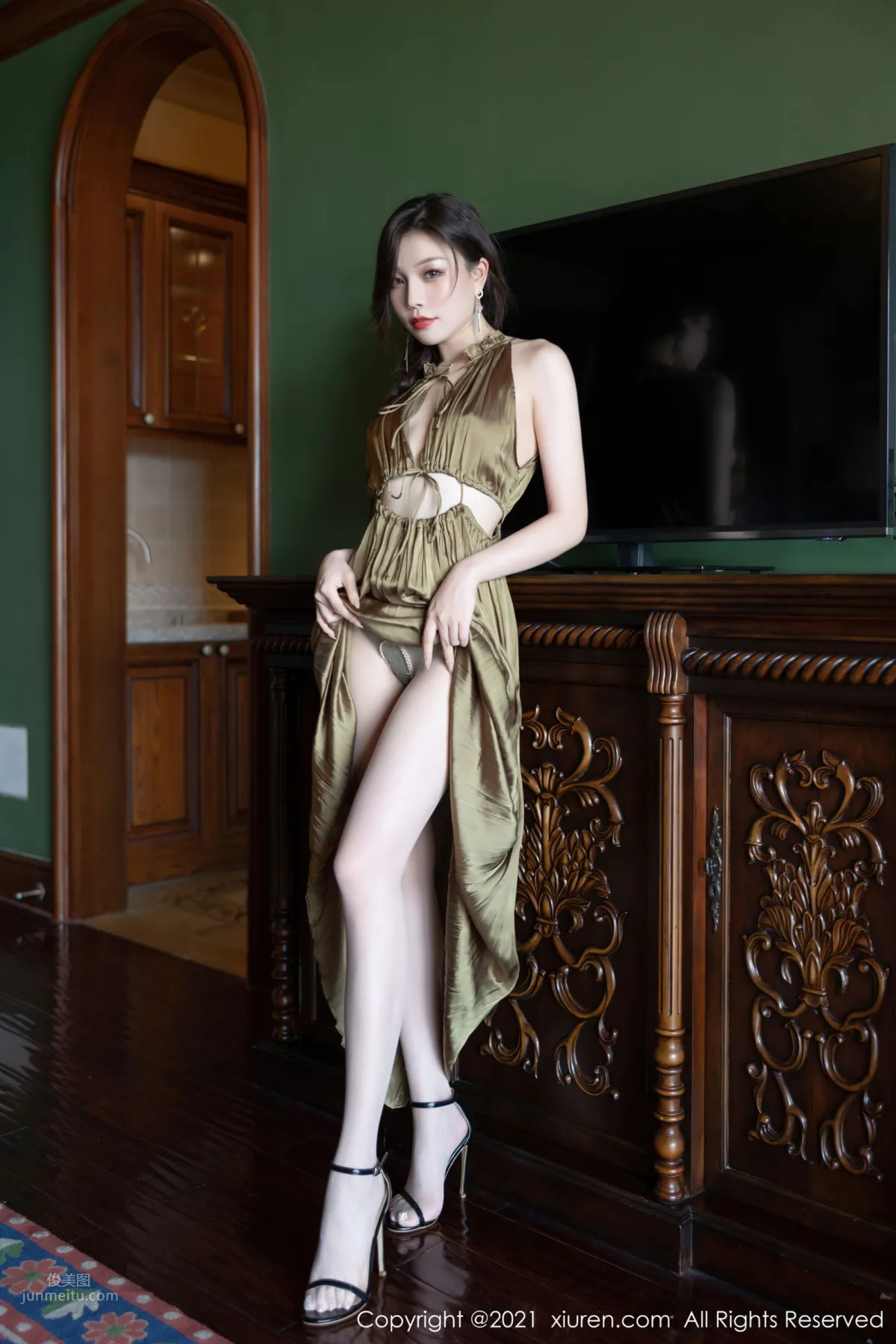Elegant Goddess Zhizhi Booty, European Style Indoor Climax photo 17