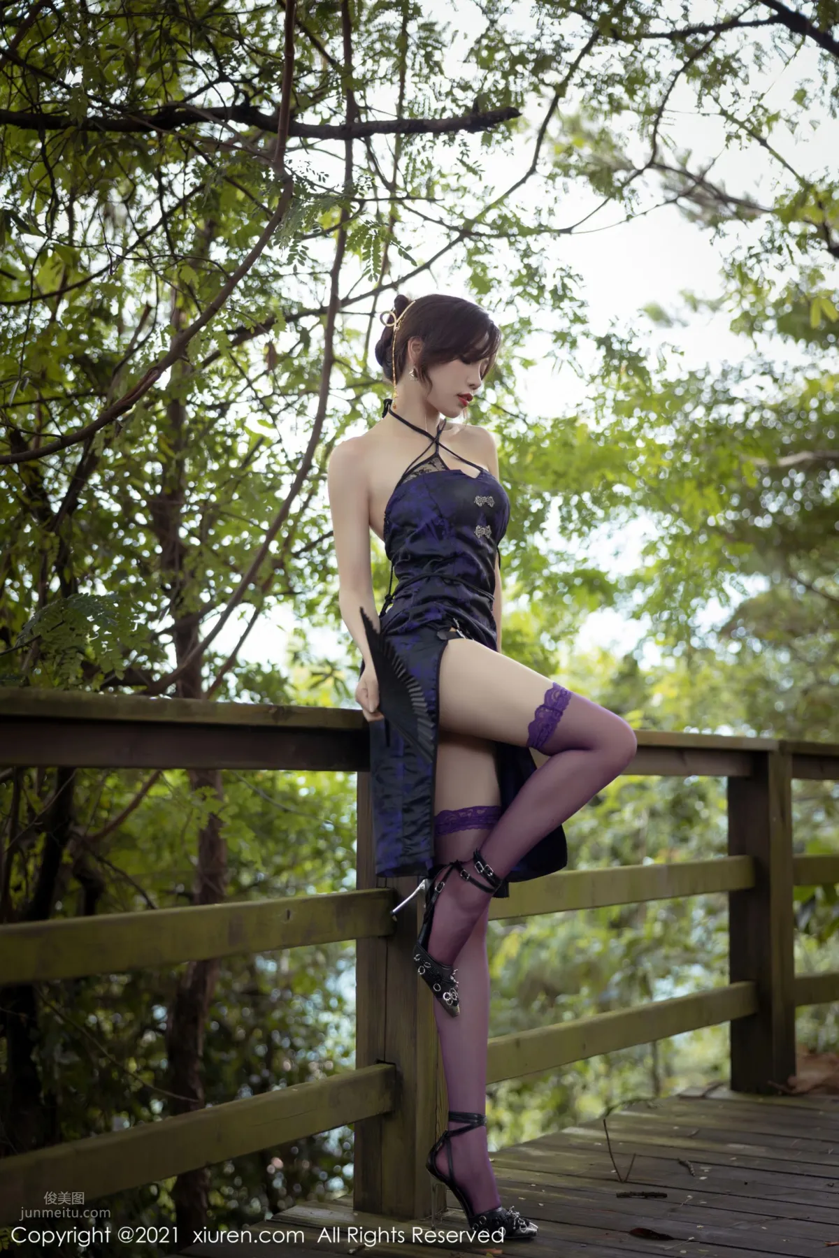 Qipao Beauty Zhizhi Booty, Romantic Enchantment Unique Charm photo 14