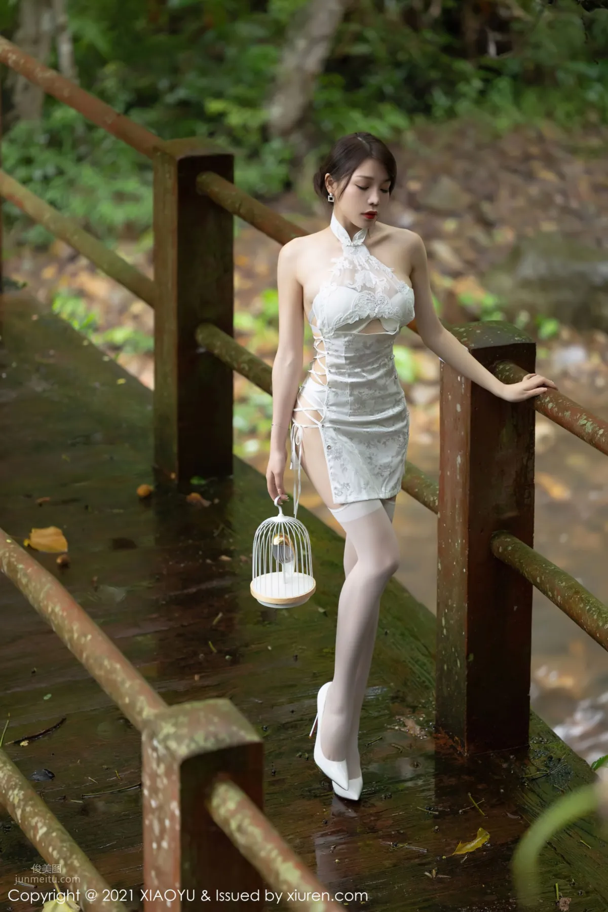 Zhizhi Booty, Mountains and Forest, Classical Elegant Romantic Qipao photo 25