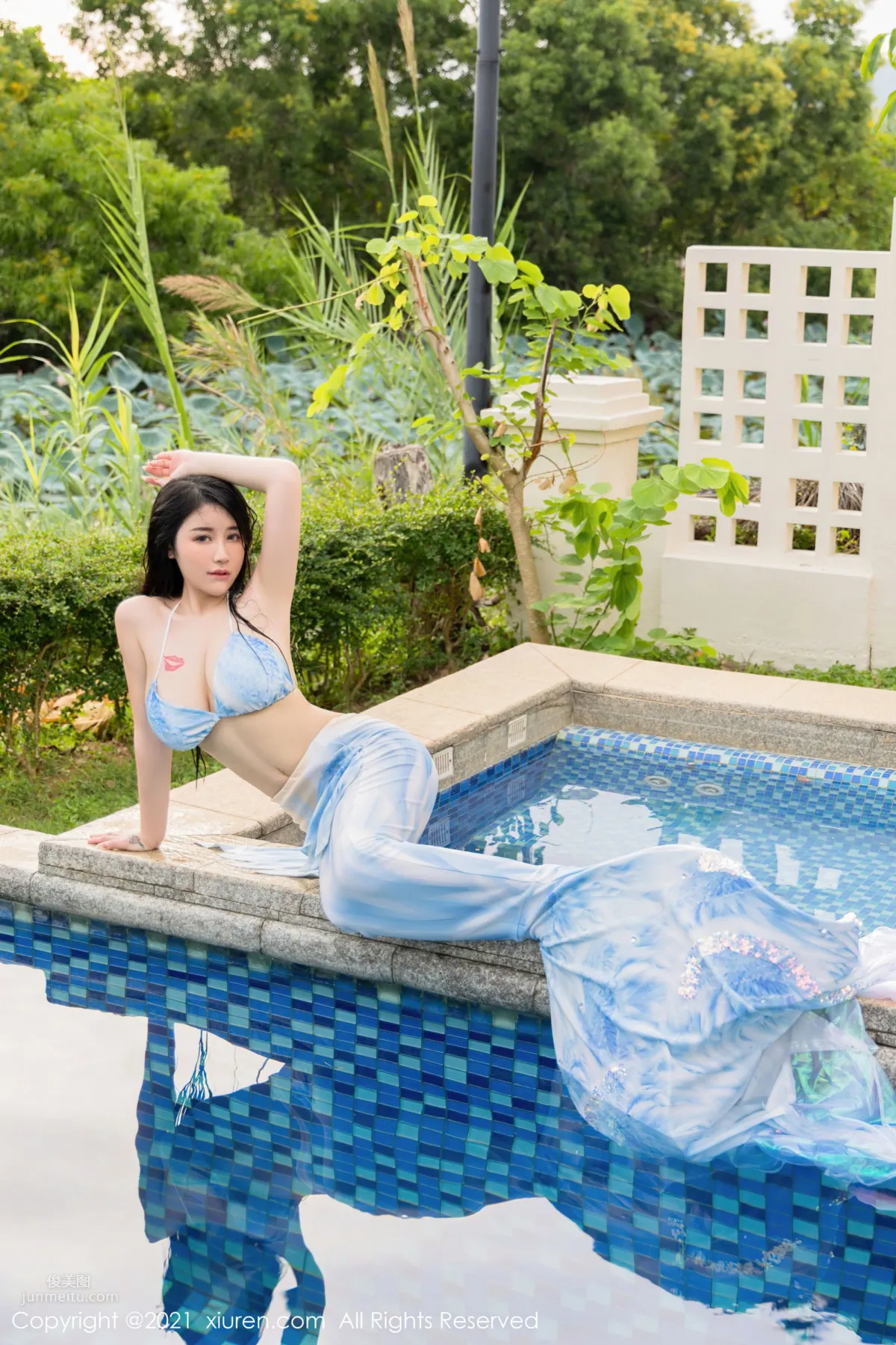 Meiqi Mia Pool Series Gorgeous Mermaid Outfit photo 10