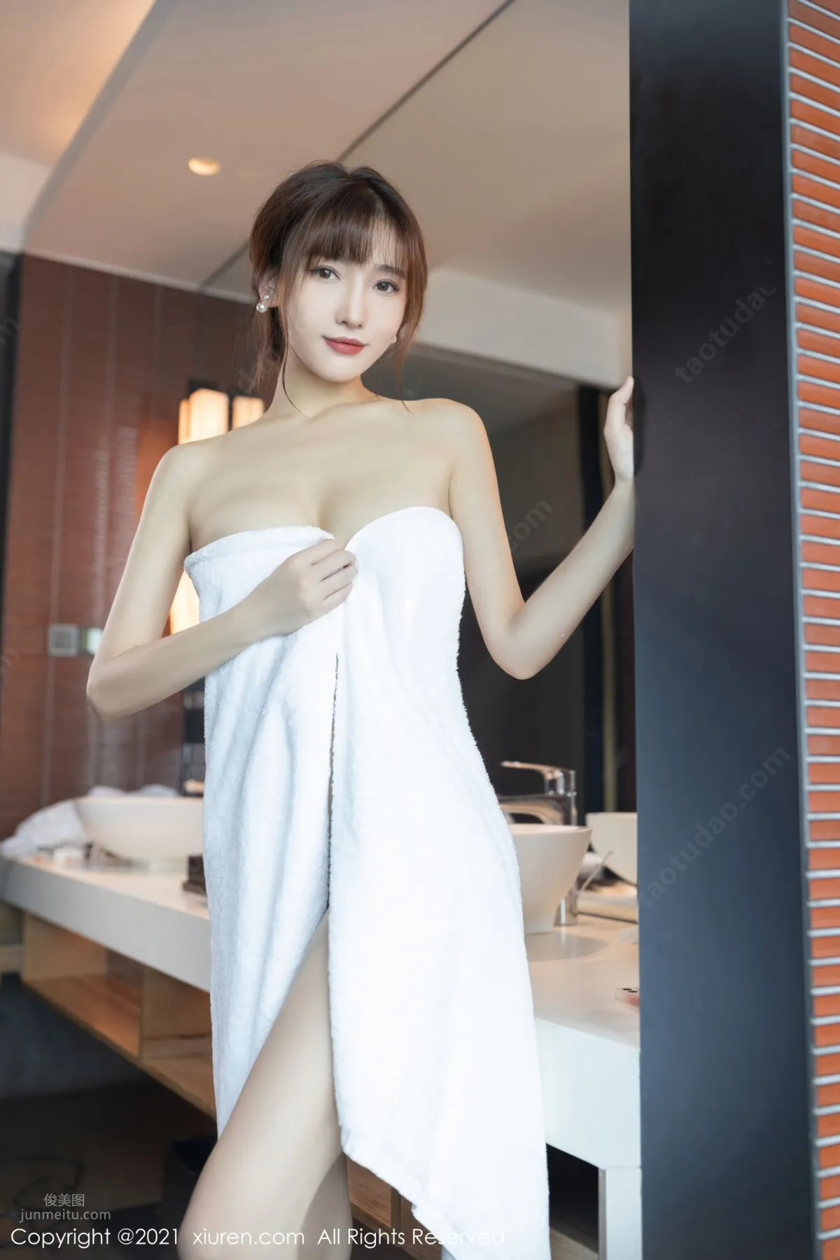 Goddess of Otaku Men Lu Xuanxuan, Bathroom Theme Wet Body Series photo 45