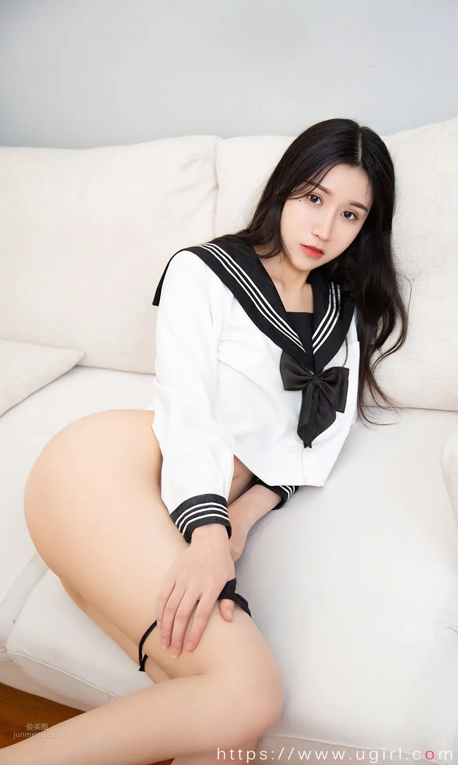 茯苓的全能制服 白底黑领日系满满_25