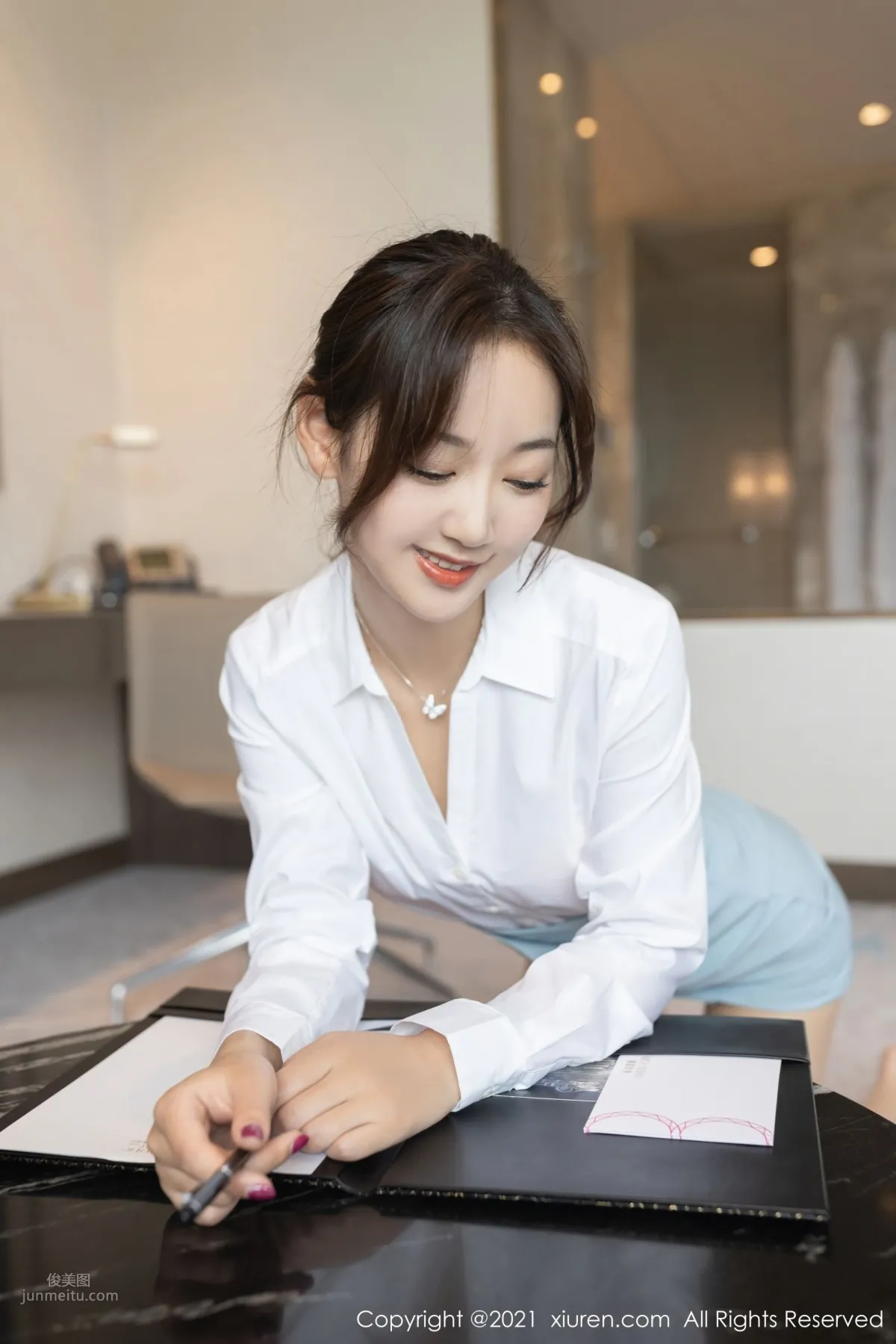 Account Manager Tang Anqi, Capable and Elegant, Bright and Charming photo 59