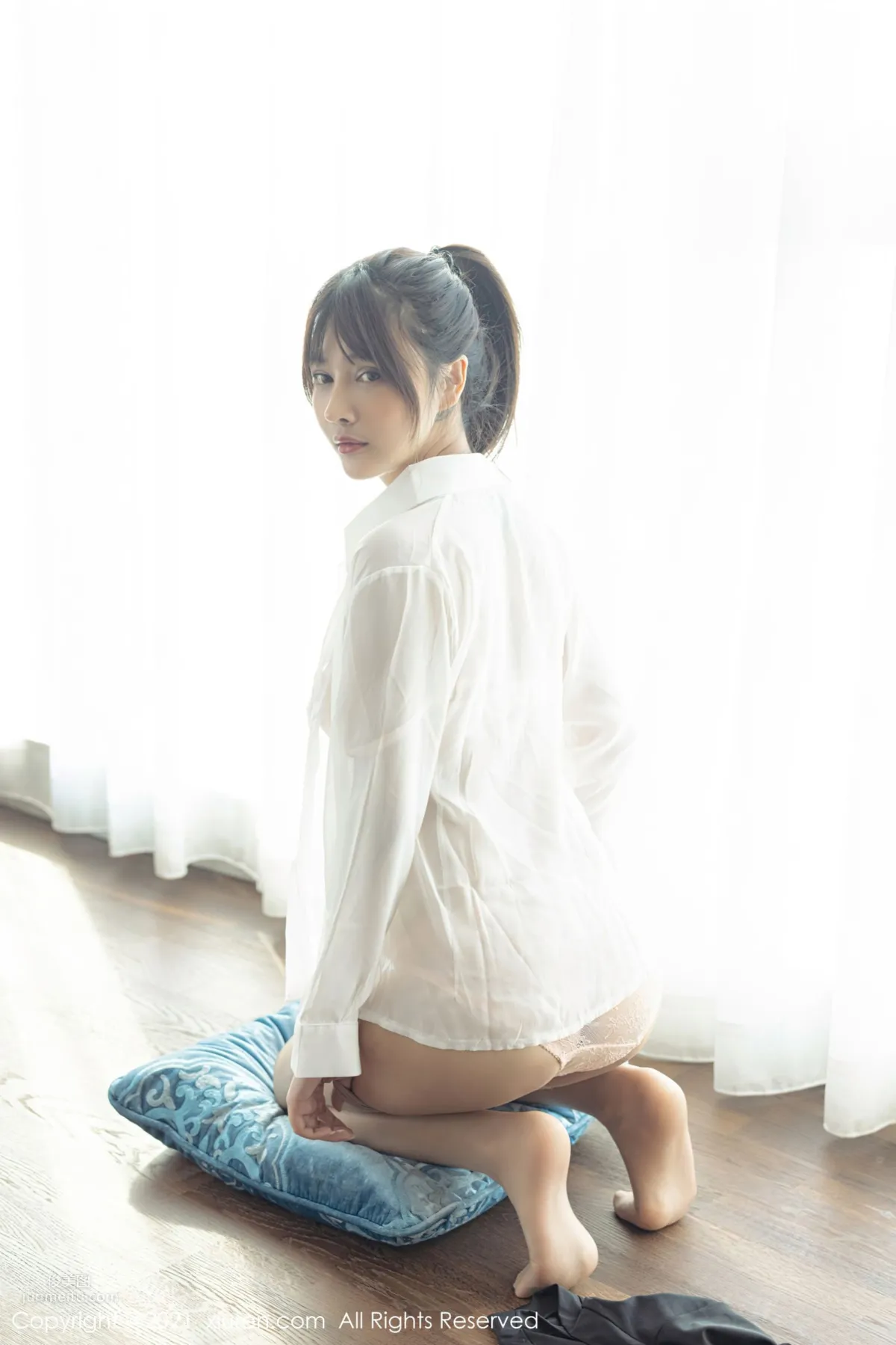 豐滿妹子萌奈子 動人職業OL系列 43