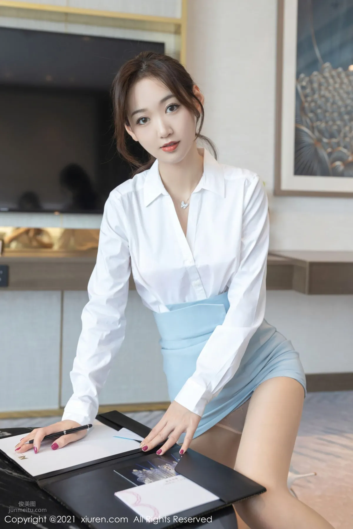 Account Manager Tang Anqi, Capable and Elegant, Bright and Charming photo 10