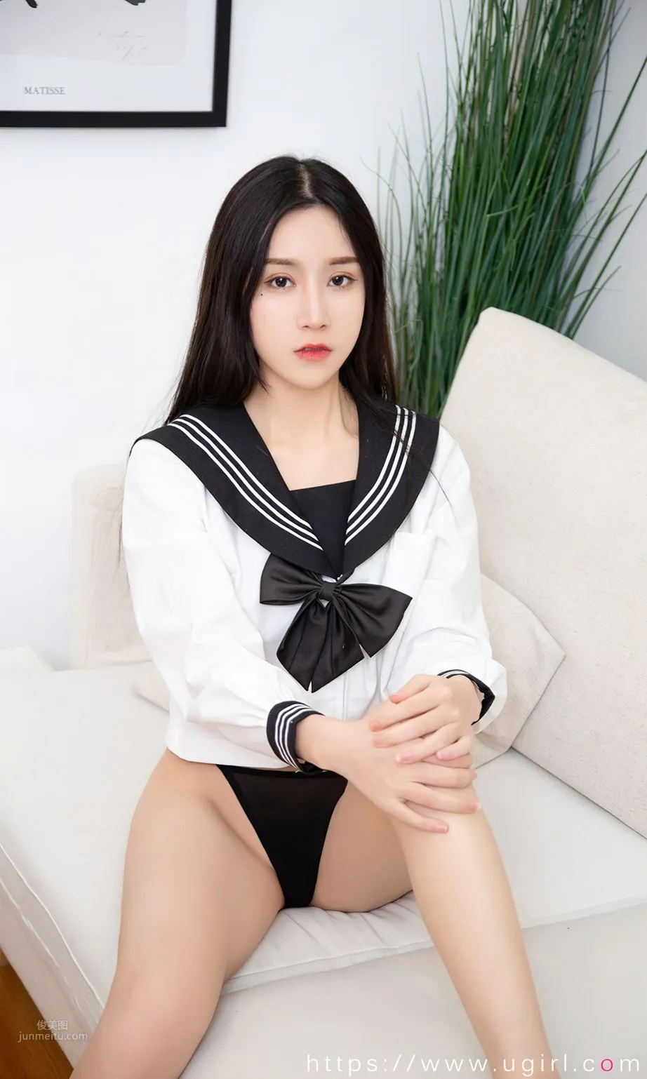 茯苓的全能制服 白底黑领日系满满_9