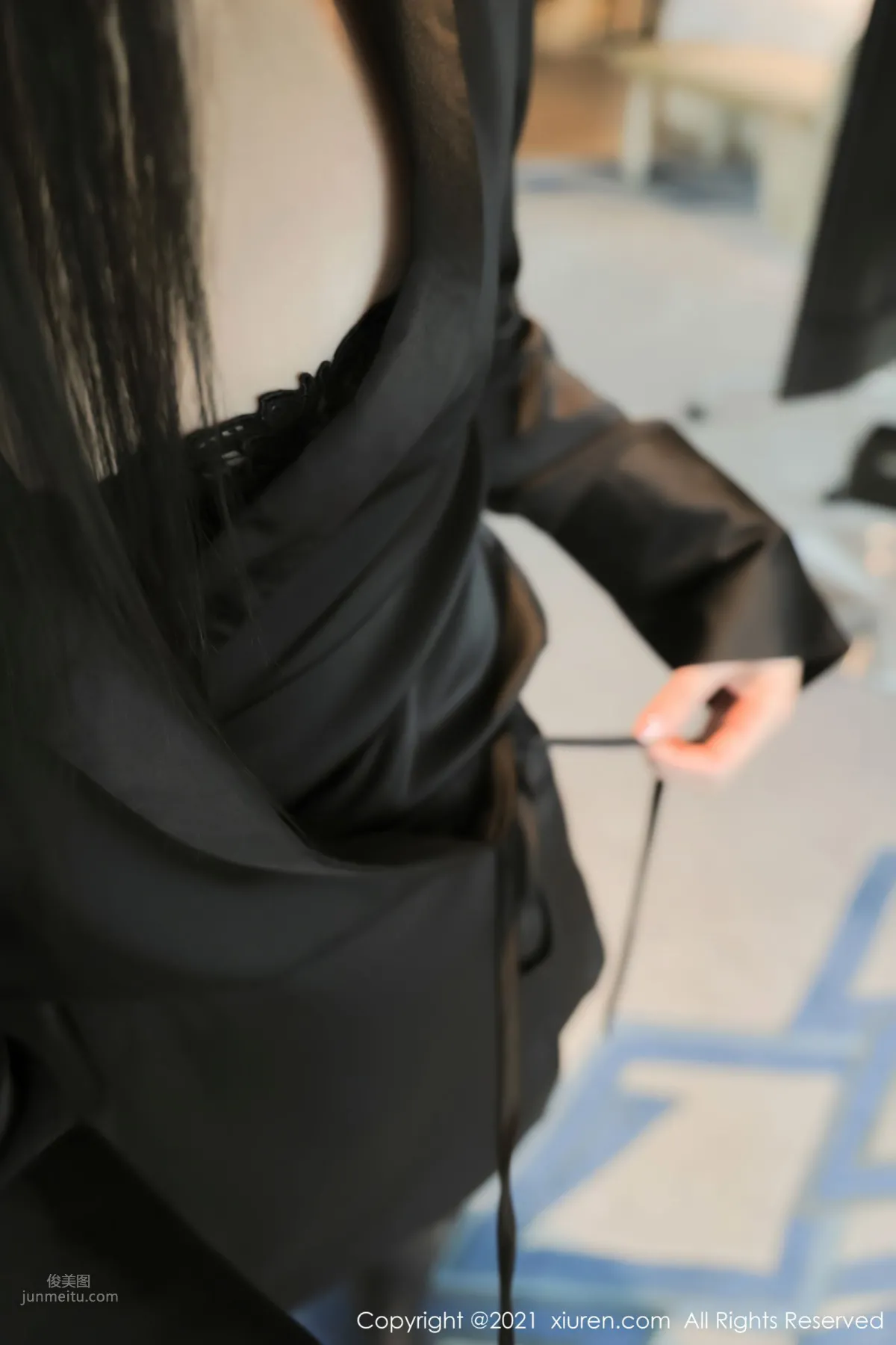 New Model Yan Lulu, Alluring and Versatile Black Outfit photo 20