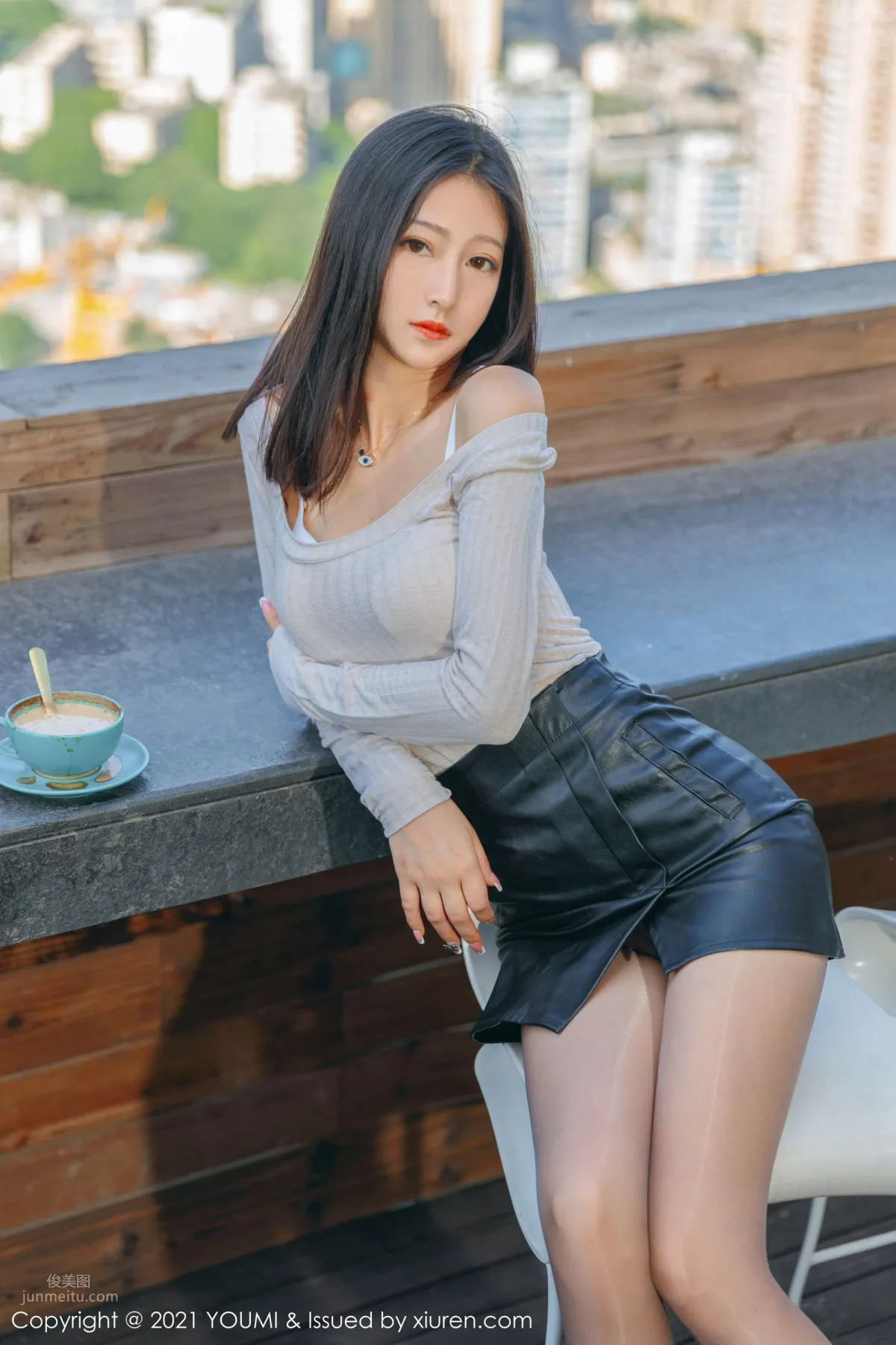 新人妹子熊小諾 小皮裙楚楚動人 7