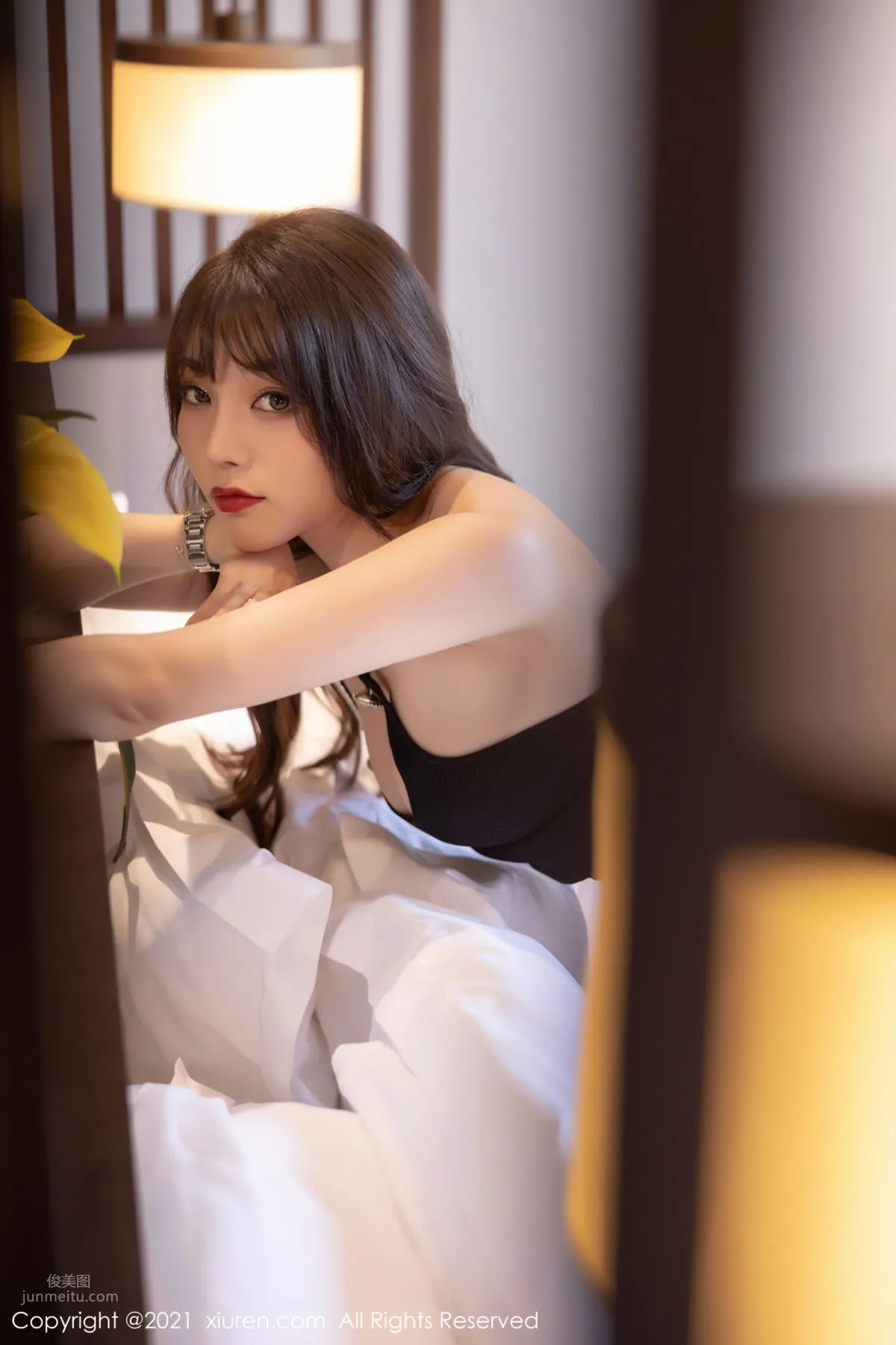 National Goddess Zhizhi Booty, Elegant and Graceful Halter Dress photo 51