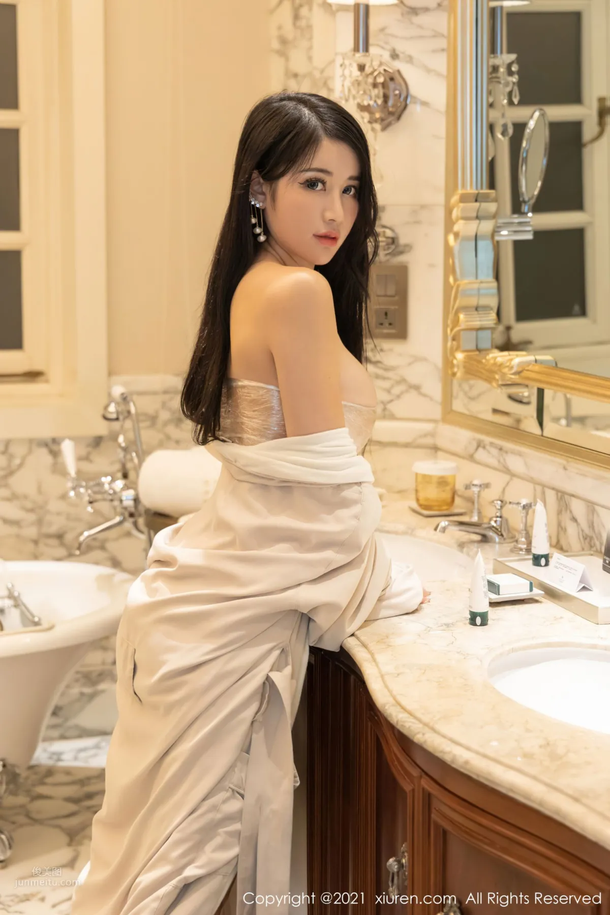 媚态淋漓的美七 浴室保鲜膜主题_22