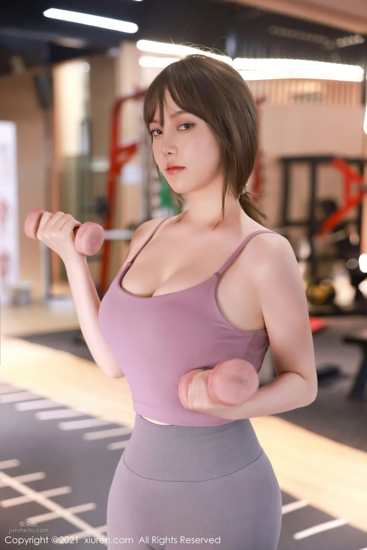 豐滿妹紙豆瓣醬 健身房主題系列 14