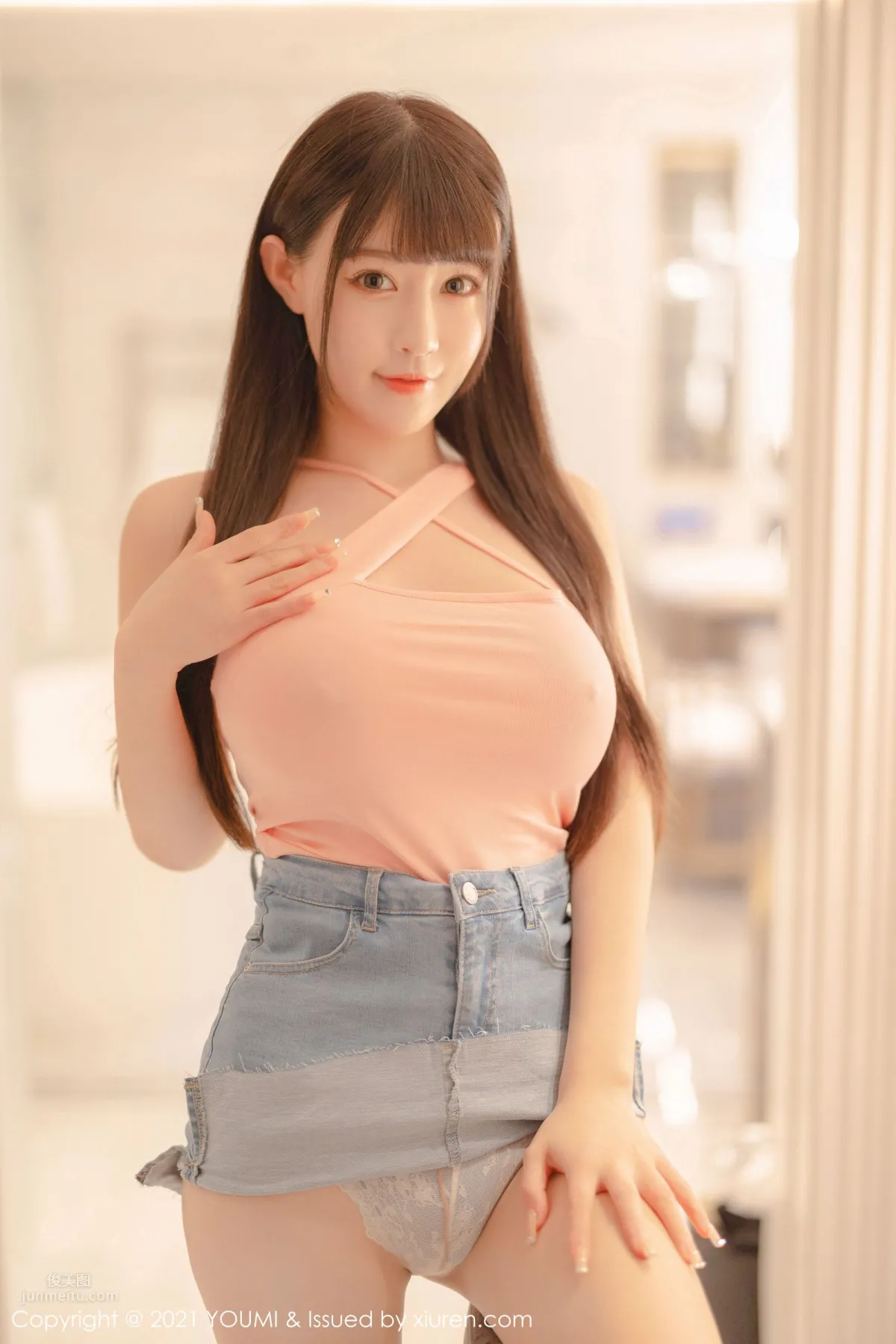 女神朱可兒Flower 粉色細膩的服飾 3