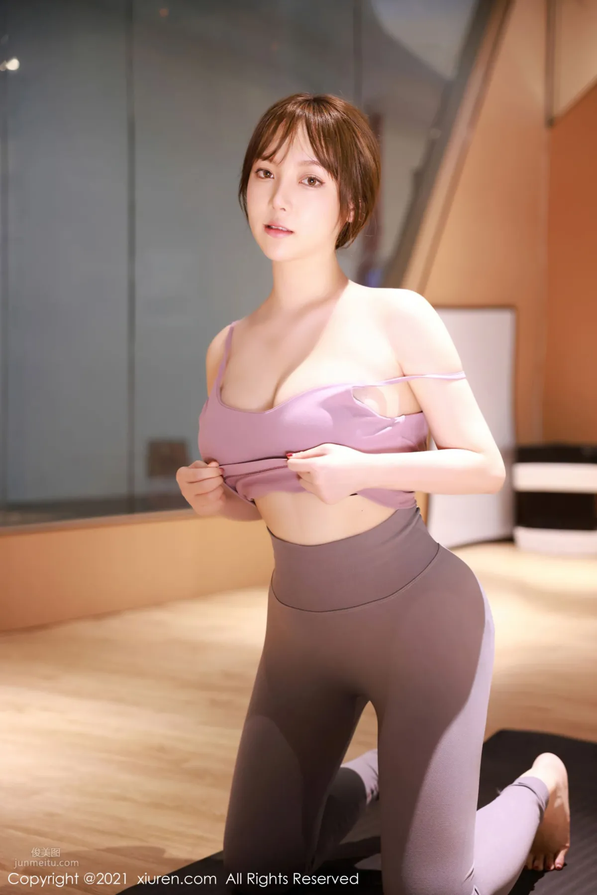 豐滿妹紙豆瓣醬 健身房主題系列 21