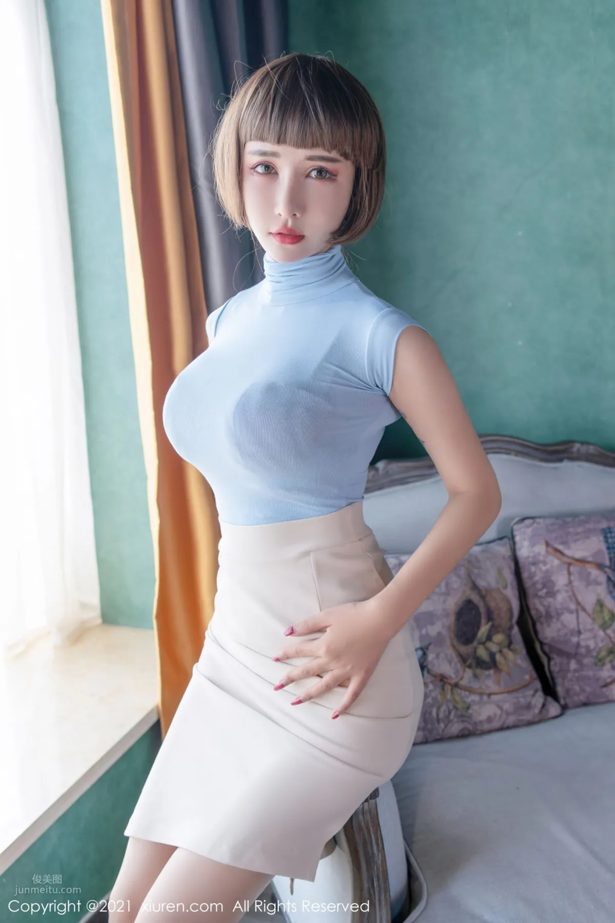 [XiuRen] 2021.11.02 No.4150 夏沫沫tifa_0