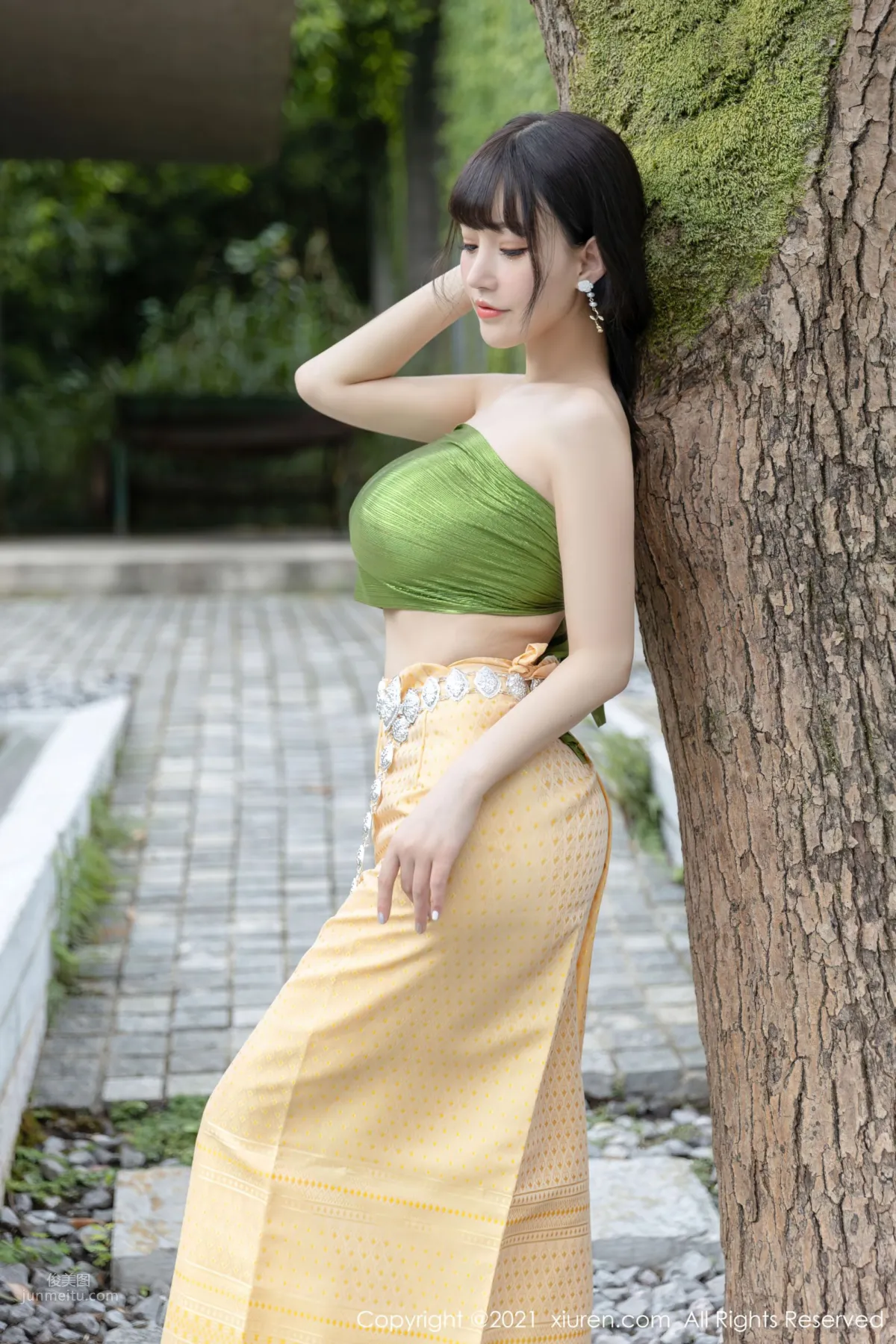 Barbie Keer Guilin Travel Shoot Dai Style Exotic Charm photo 2