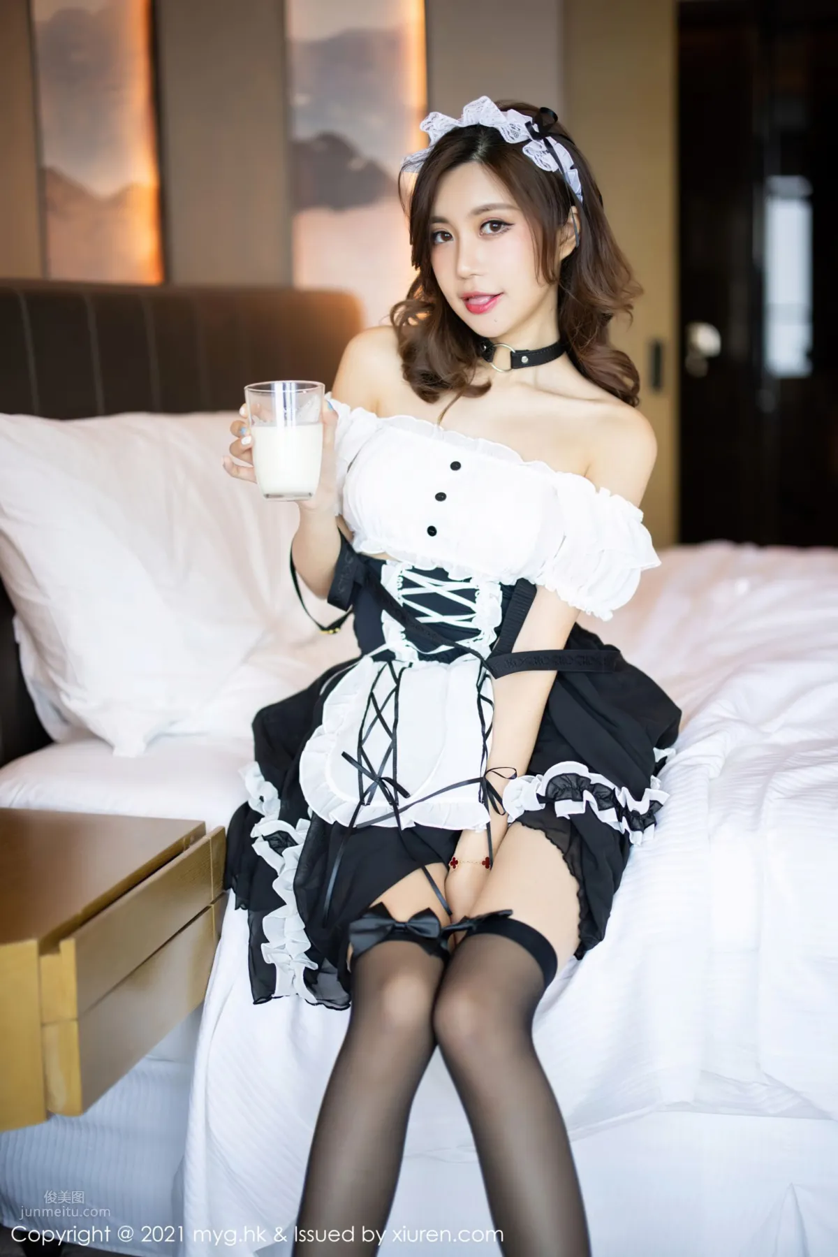 Goddess of Otaku Qi Lijia, Gentle and Caring Maid photo 45