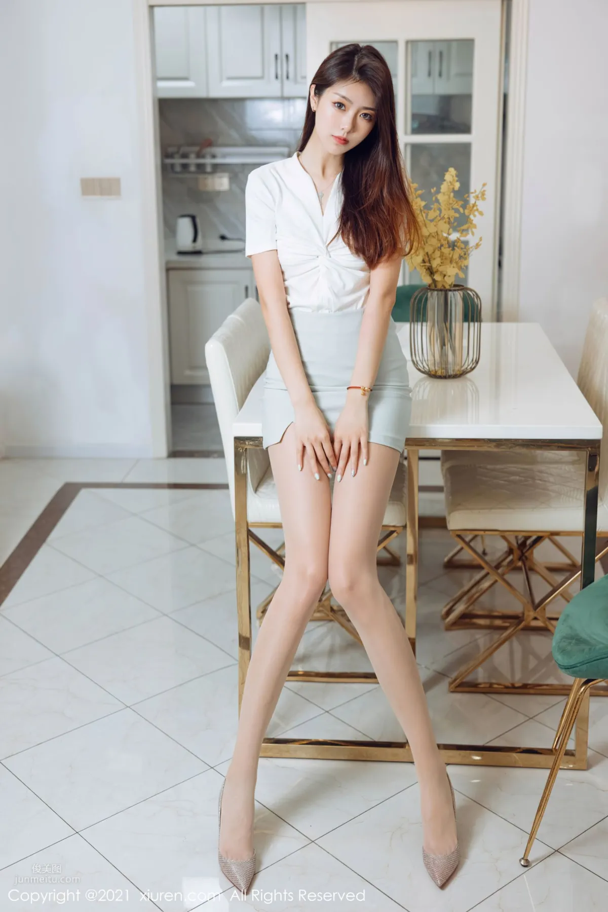 清純美女可樂Vicky 簡約淡雅的都市 1