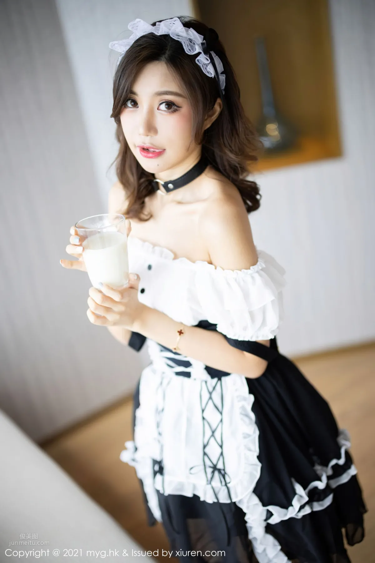 Goddess of Otaku Qi Lijia, Gentle and Caring Maid photo 38