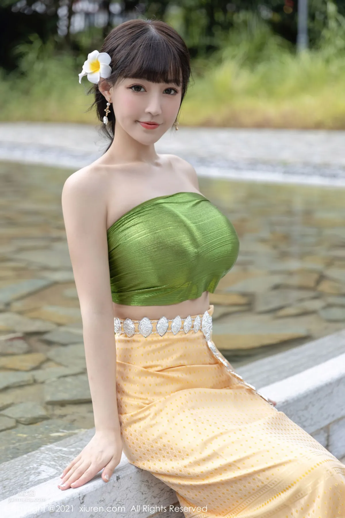 Barbie Keer Guilin Travel Shoot Dai Style Exotic Charm photo 3