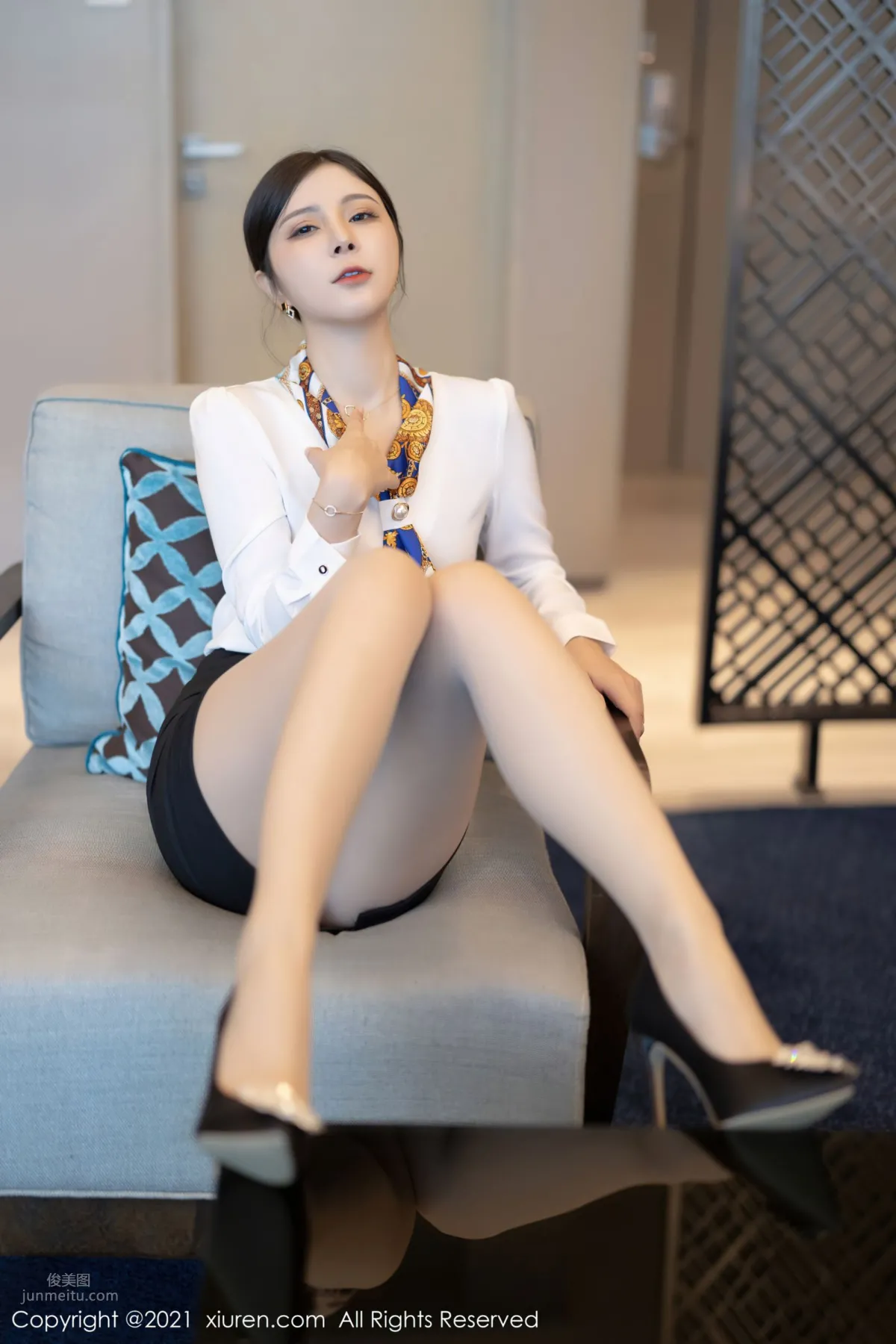 Xiao Manyao Shenzhen Travel Shoot, Elegant and Gorgeous Uniform photo 19