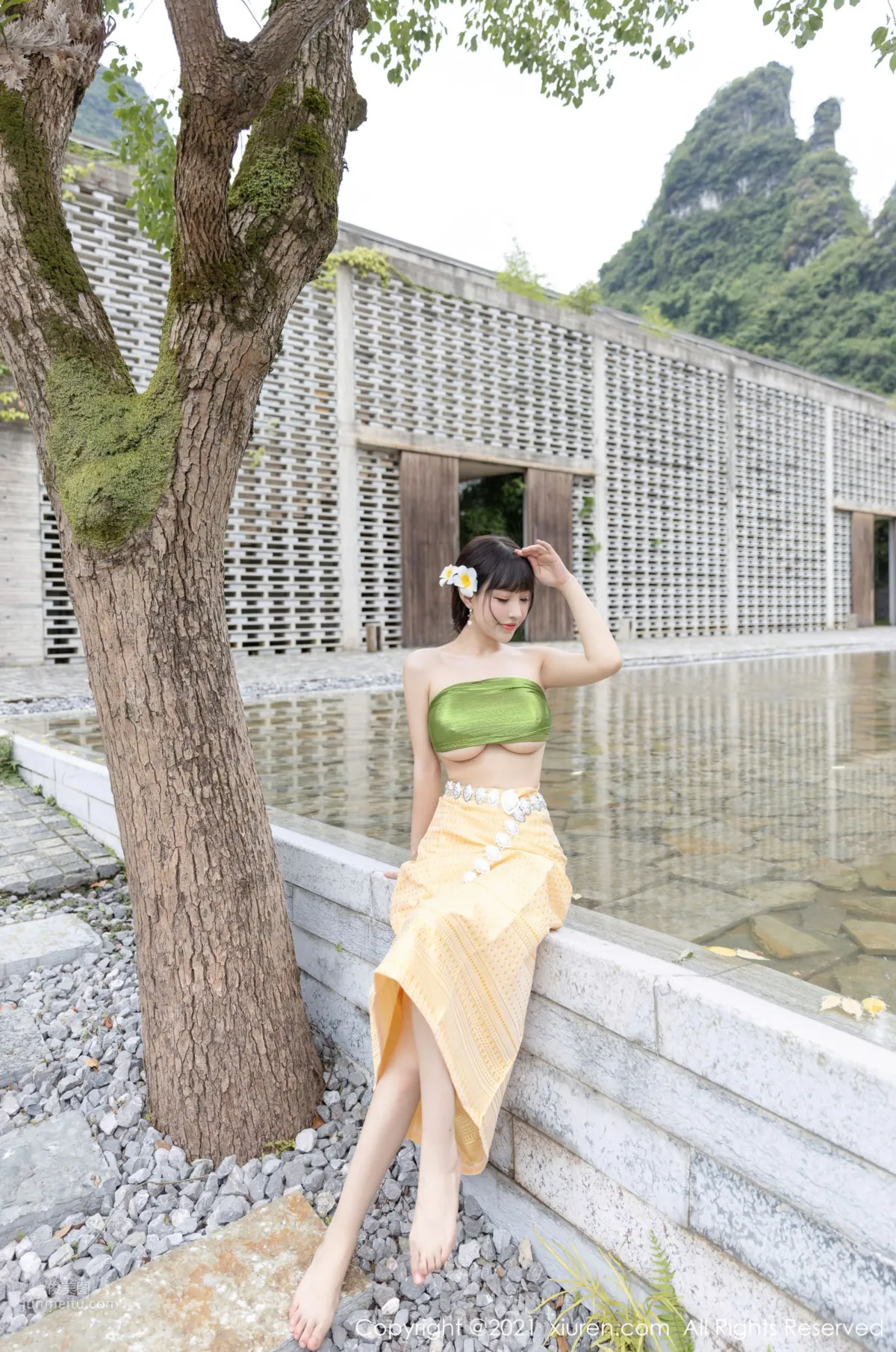 Barbie Keer Guilin Travel Shoot Dai Style Exotic Charm photo 9