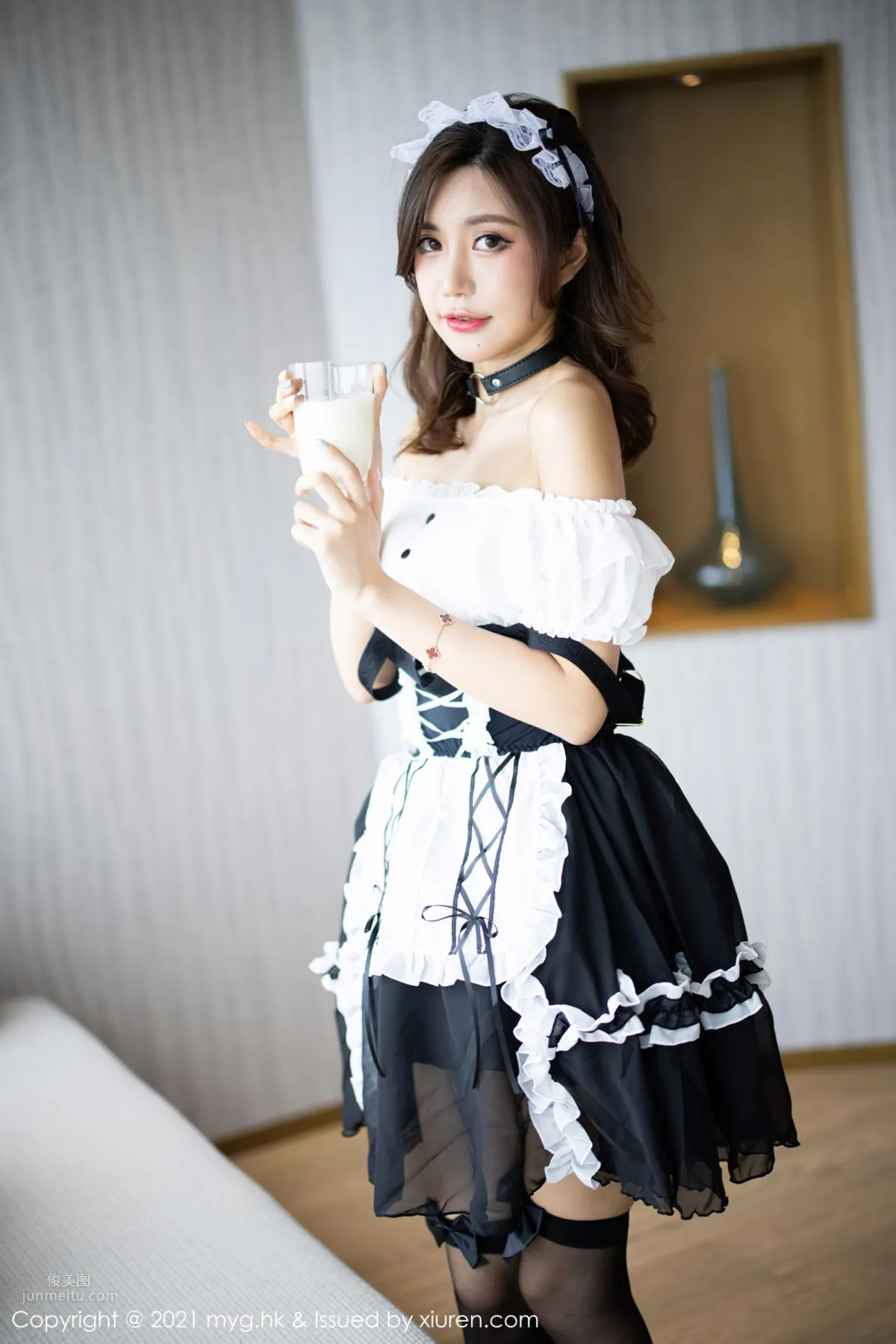 Goddess of Otaku Qi Lijia, Gentle and Caring Maid photo 37