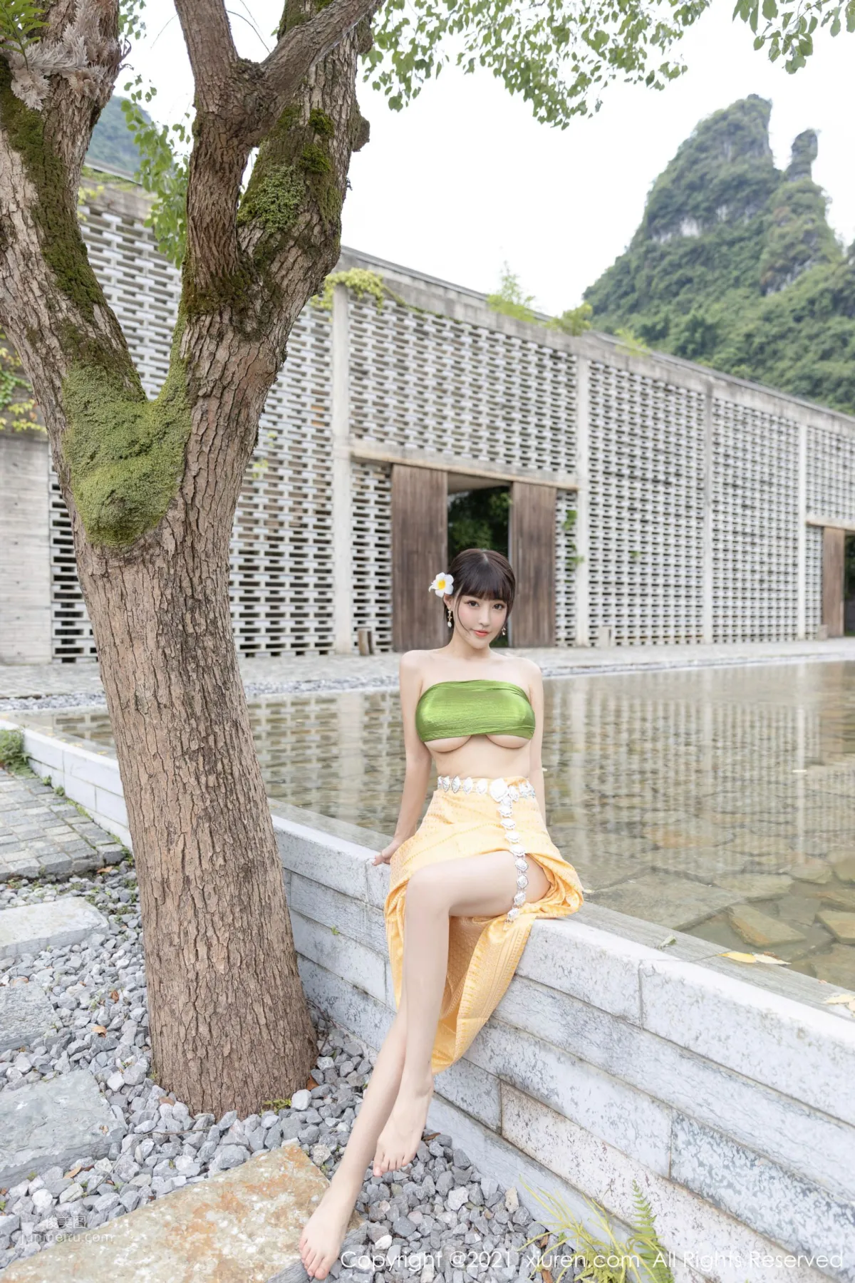 Barbie Keer Guilin Travel Shoot Dai Style Exotic Charm photo 10