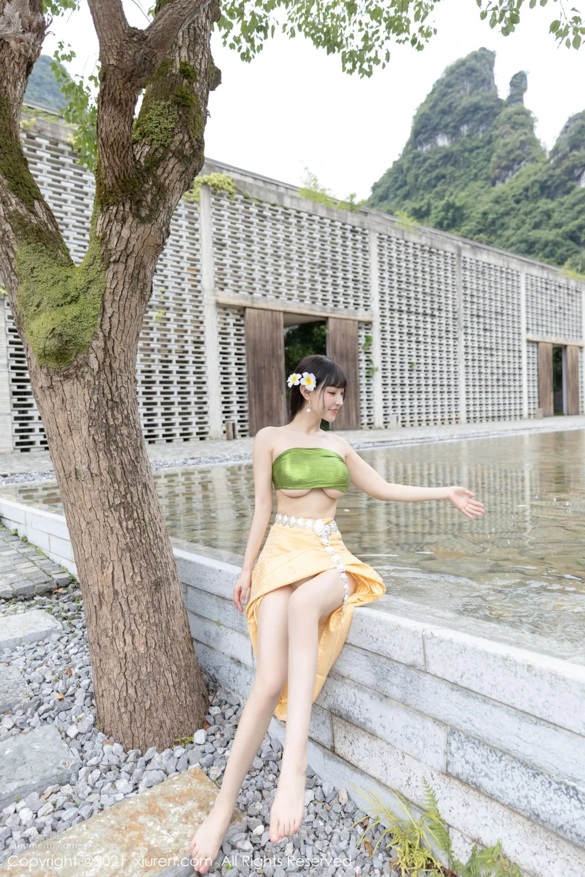 Barbie Keer Guilin Travel Shoot Dai Style Exotic Charm photo 11
