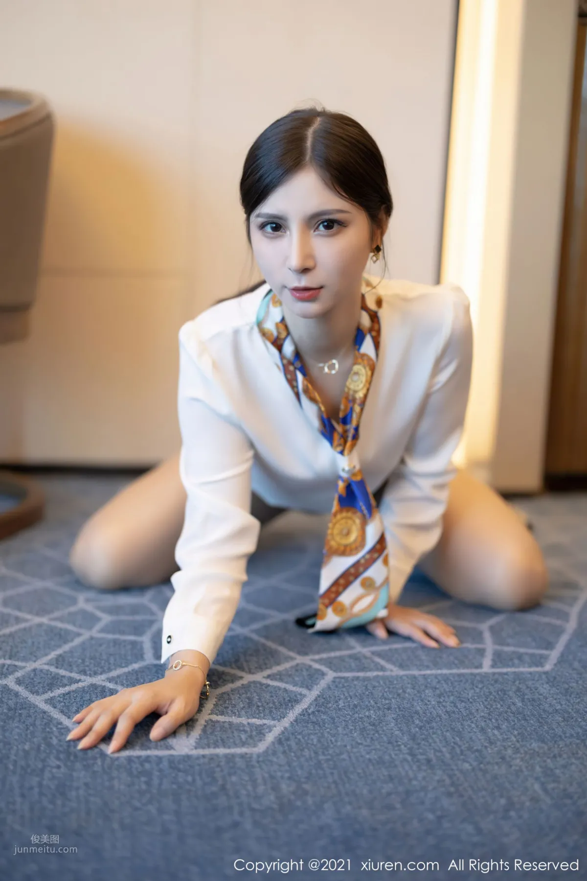 Xiao Manyao Shenzhen Travel Shoot, Elegant and Gorgeous Uniform photo 26