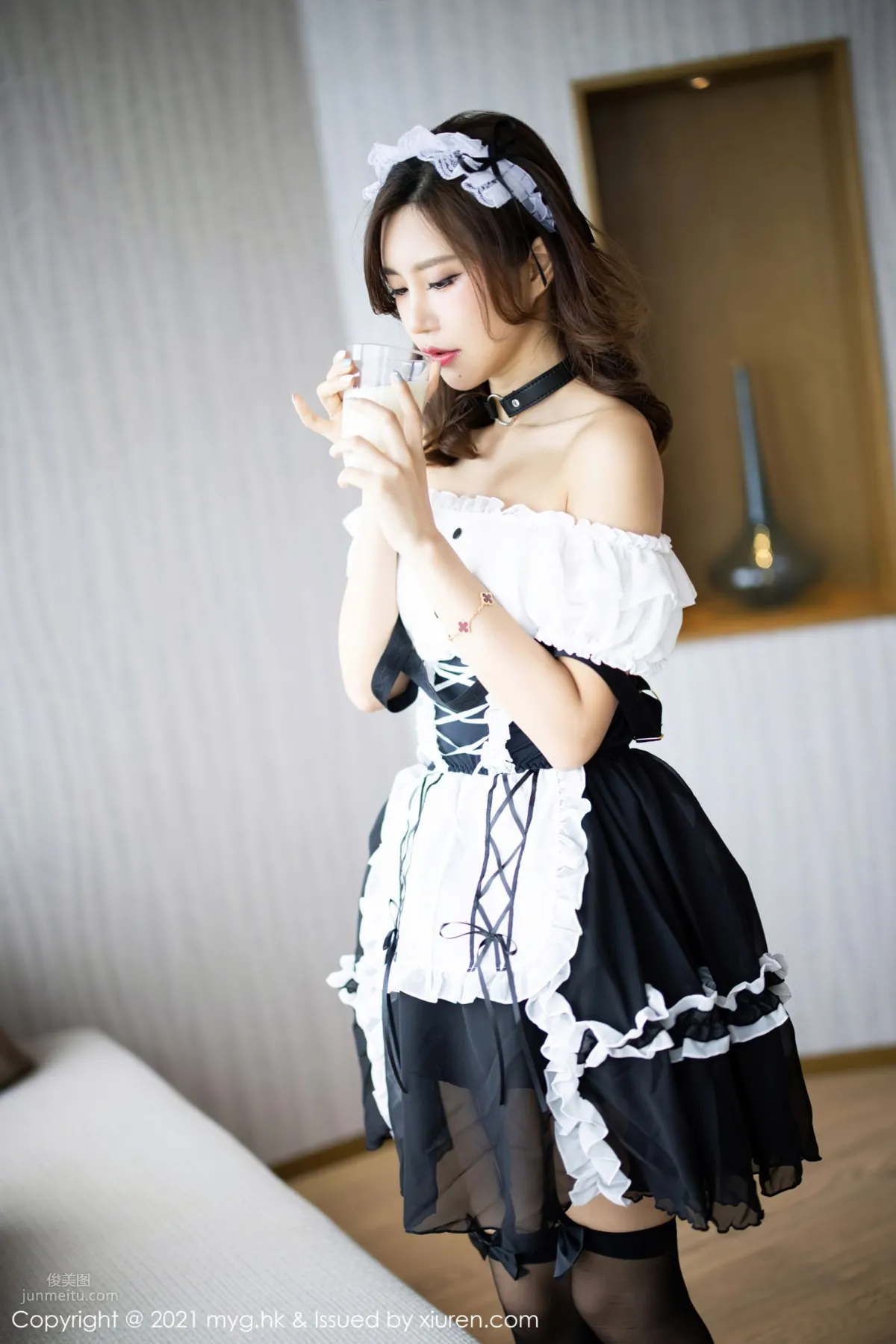 Goddess of Otaku Qi Lijia, Gentle and Caring Maid photo 36