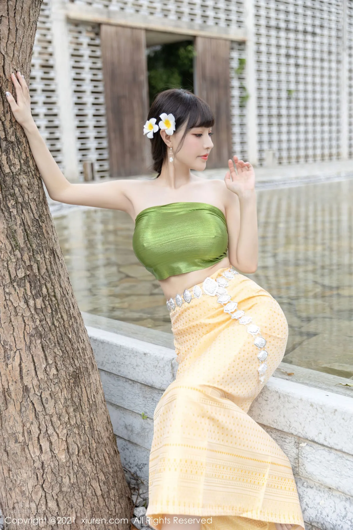 Barbie Keer Guilin Travel Shoot Dai Style Exotic Charm photo 4
