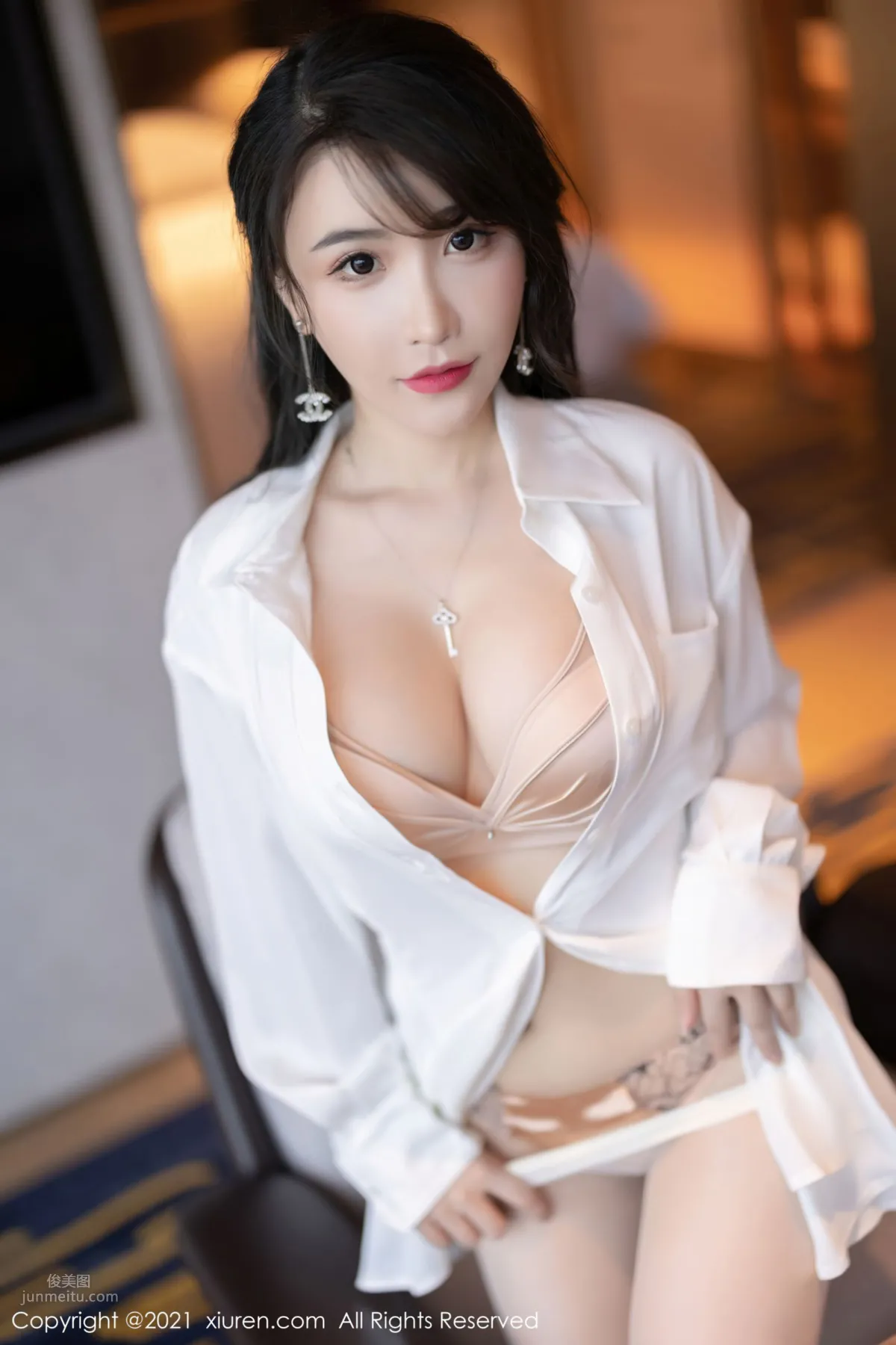 Fei Yueying Shenzhen Travel Shoot, Pure White and Beautiful Outfit photo 47