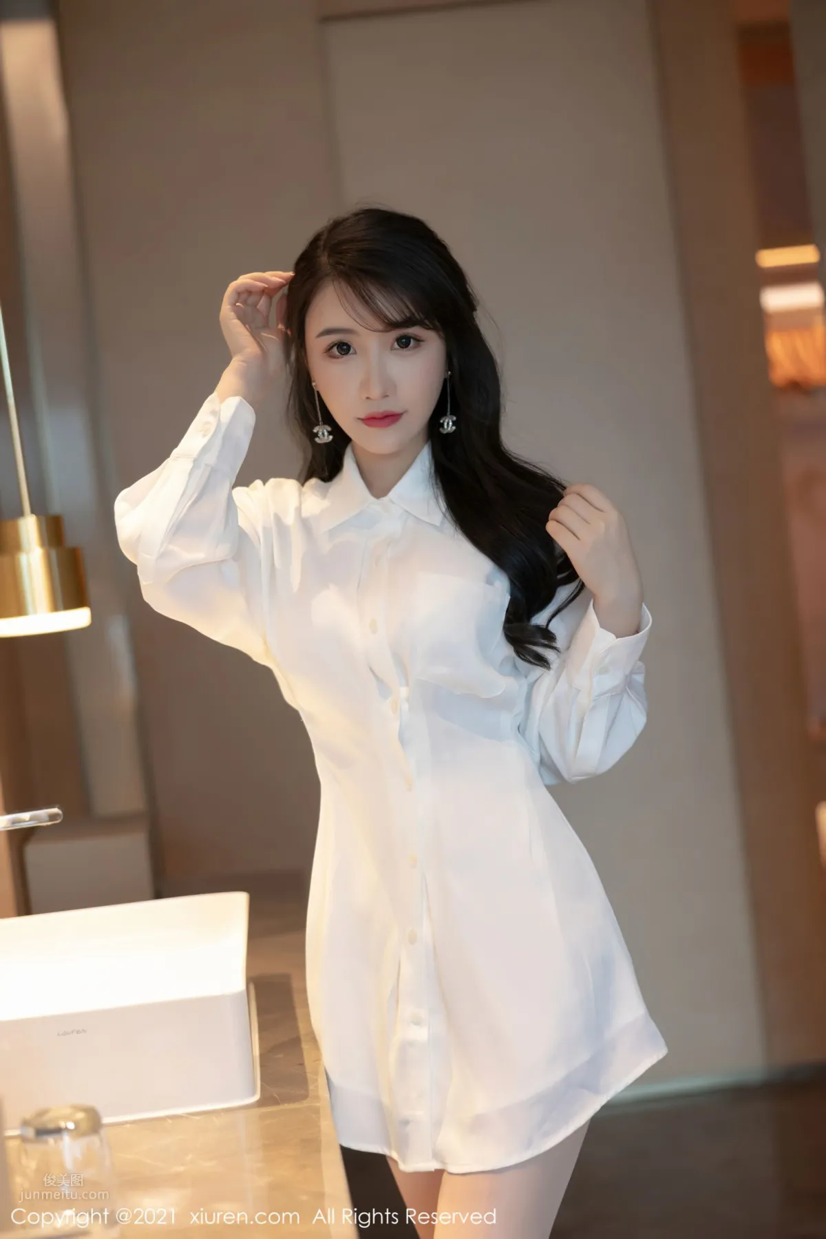绯月樱深圳旅拍 洁白秀美的服饰_2