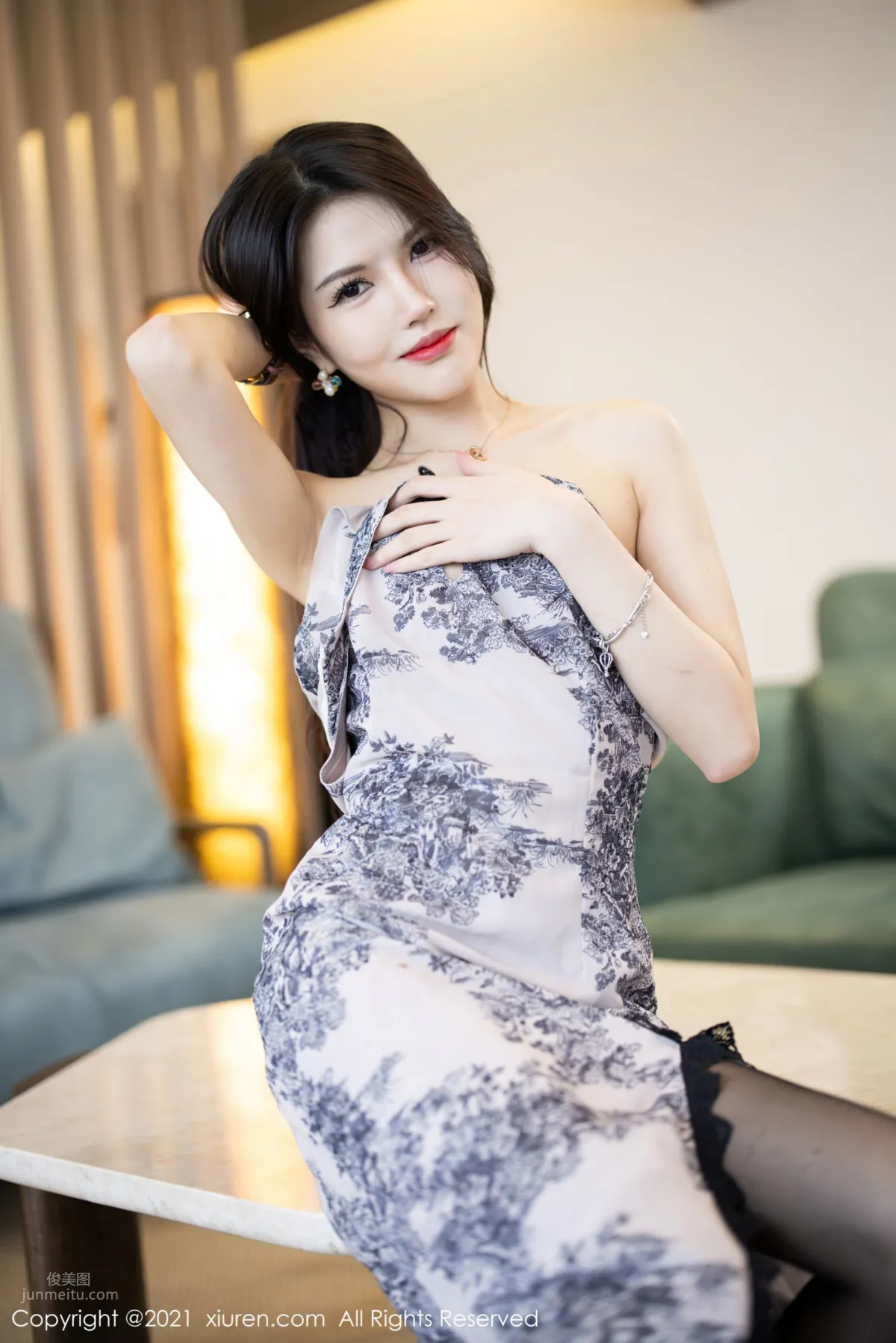 New Model Yuan Yuanjiang, Elegant Charm of Classical Qipao photo 37
