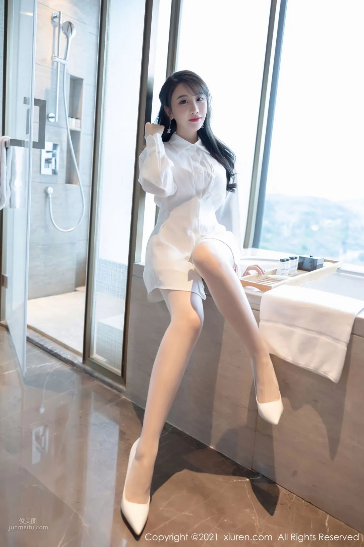 绯月樱深圳旅拍 洁白秀美的服饰_4