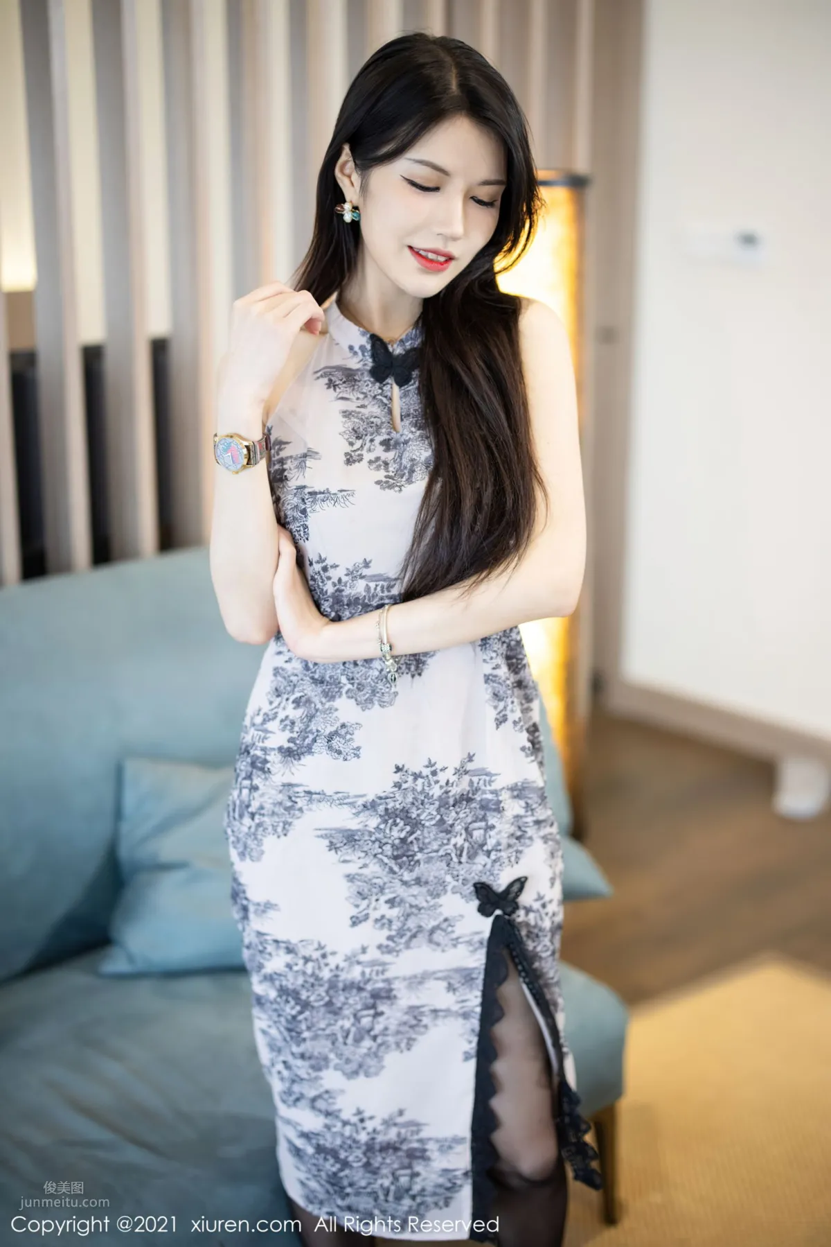New Model Yuan Yuanjiang, Elegant Charm of Classical Qipao photo 20